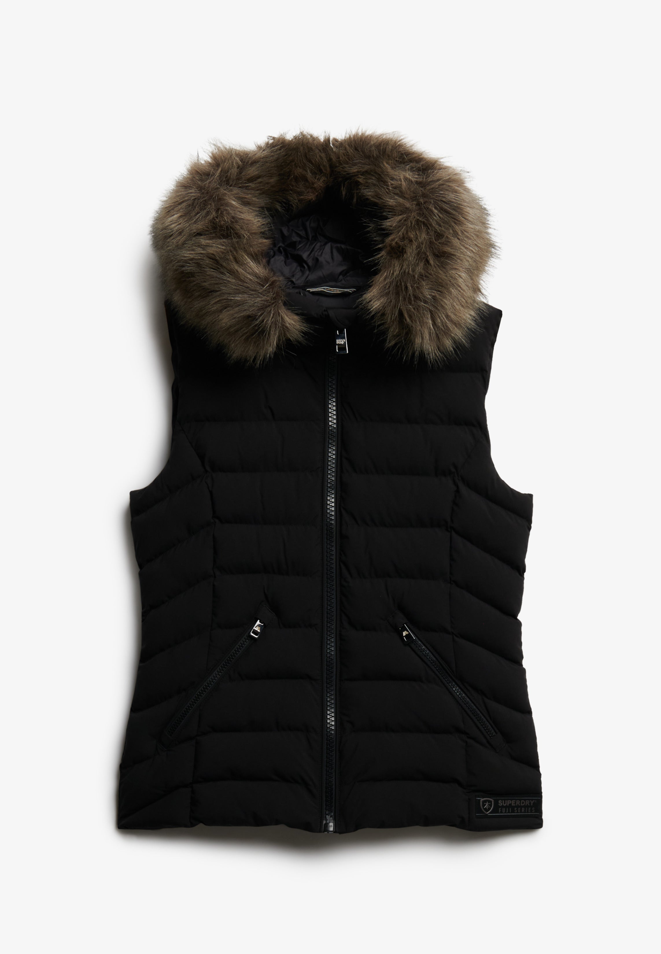 Fuji Faux Fur Hooded Gilet