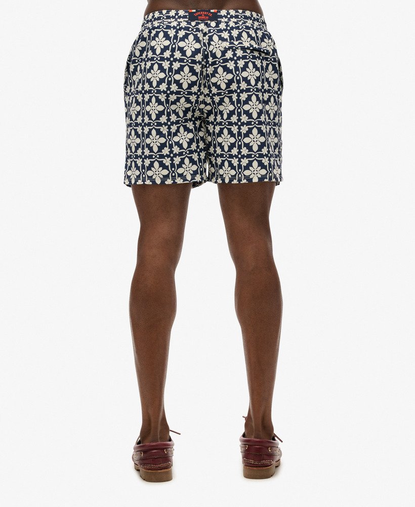 Tile Print 17 Swim Short