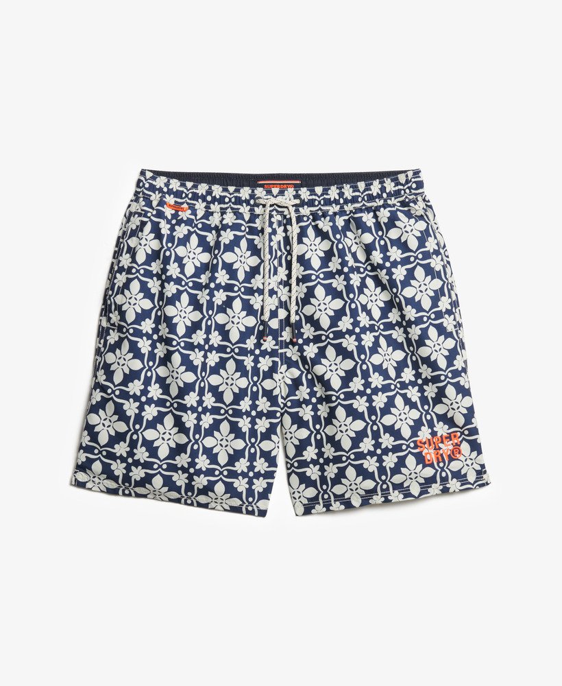 Tile Print 17 Swim Short
