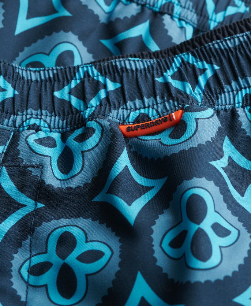 Tile Print 17 Swim Short