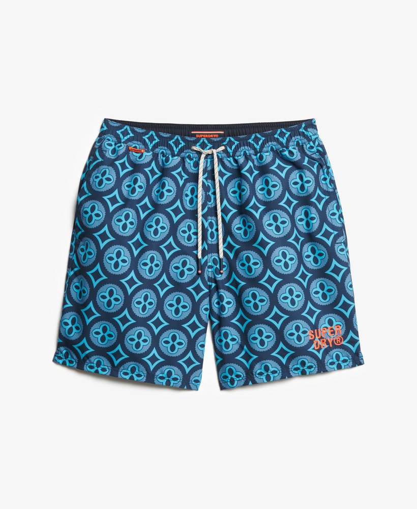Tile Print 17 Swim Short