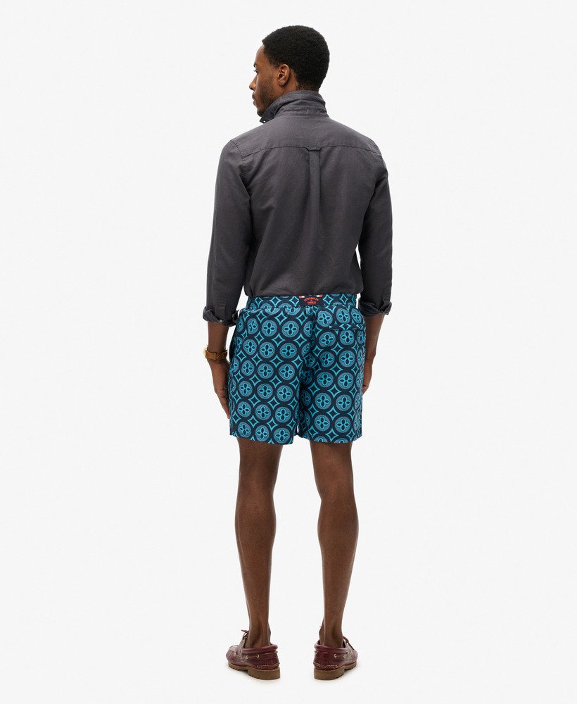 Tile Print 17 Swim Short