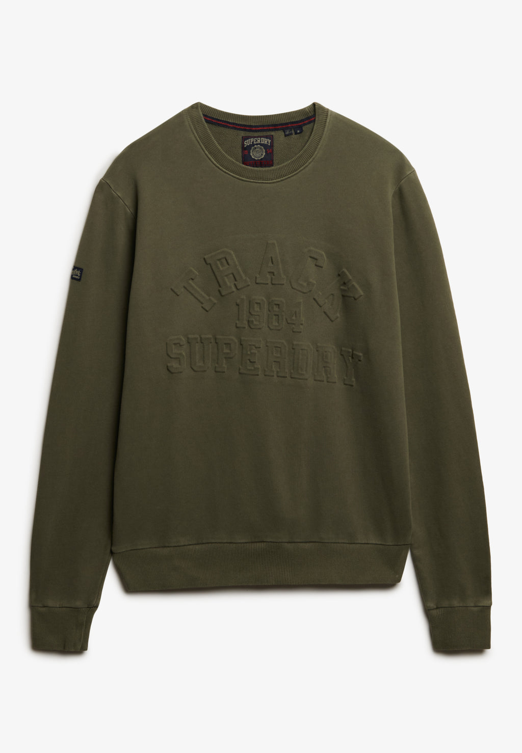 Athletic Embossed Sweatshirt