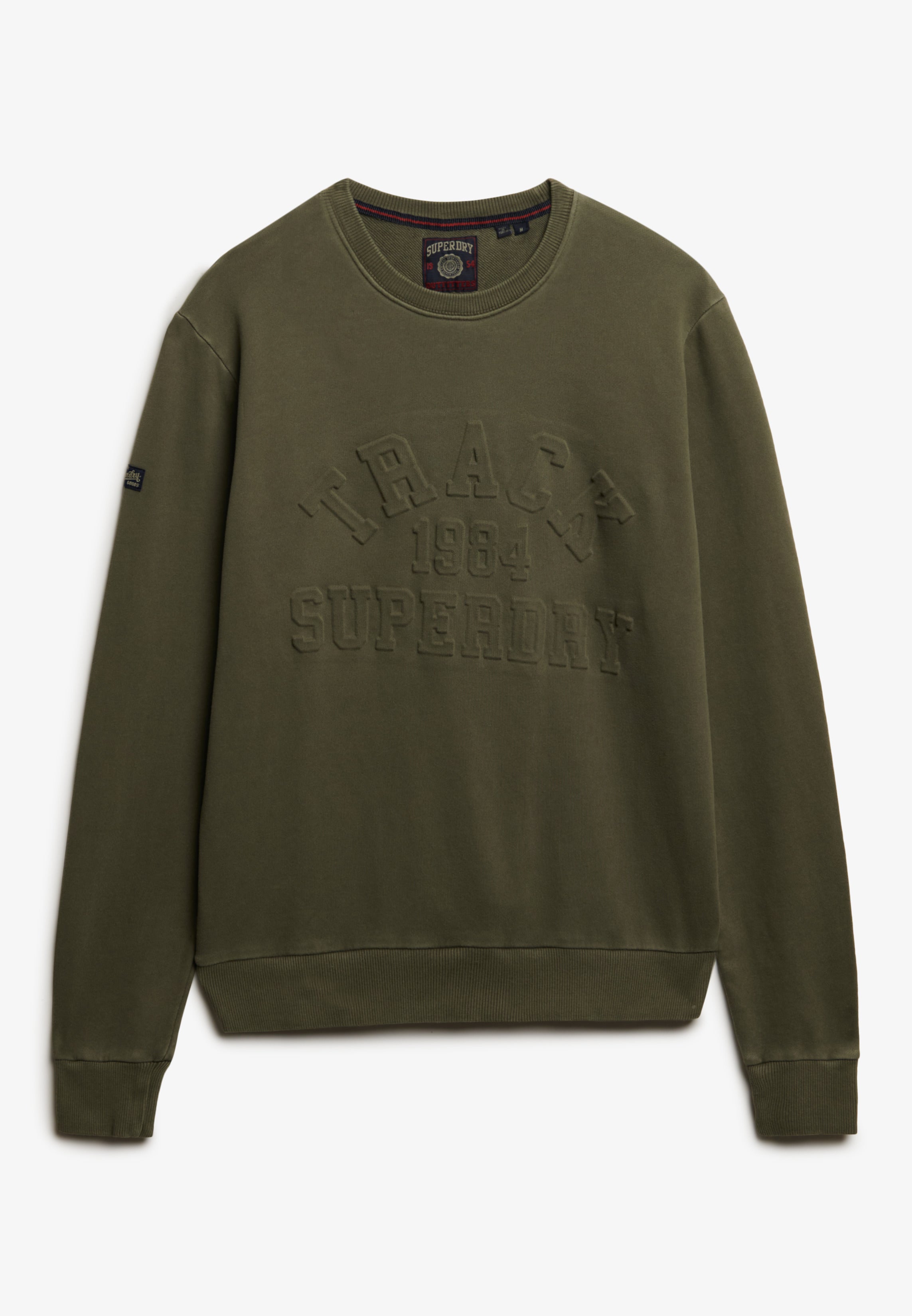 Athletic Embossed Sweatshirt