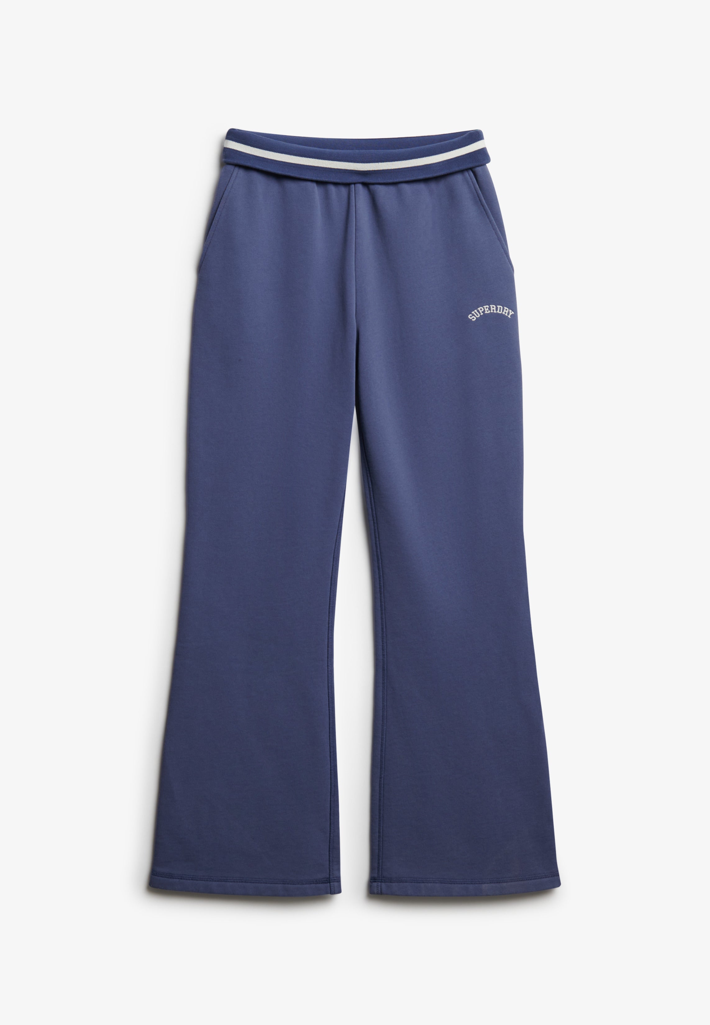 Athletic Essentials Logo Low Rise Flare Jogger