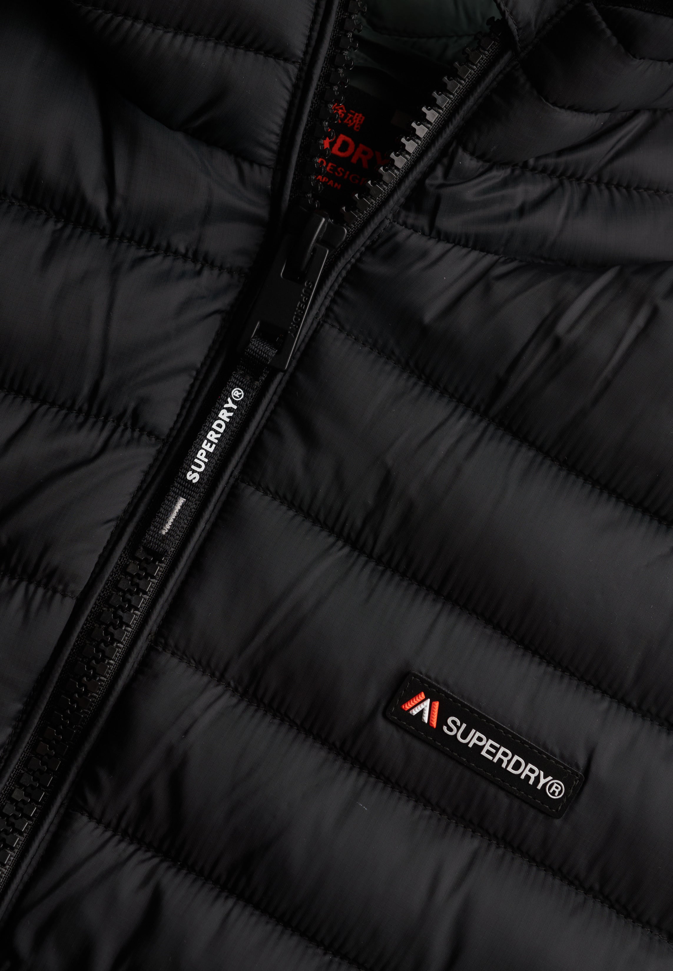 Hooded Fuji Lite Mid Length Padded Jacket