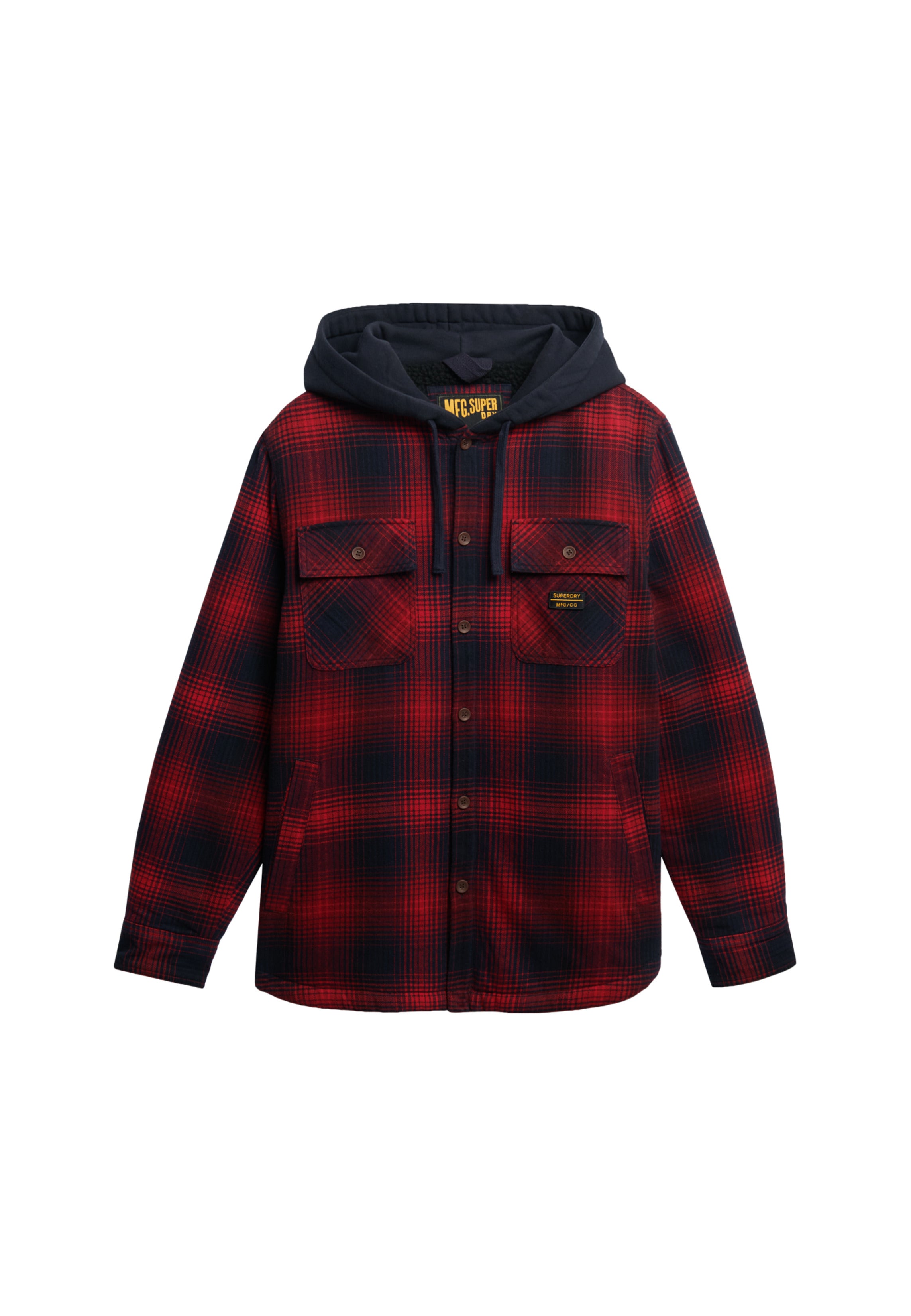 Surplus Hooded Check Shirt
