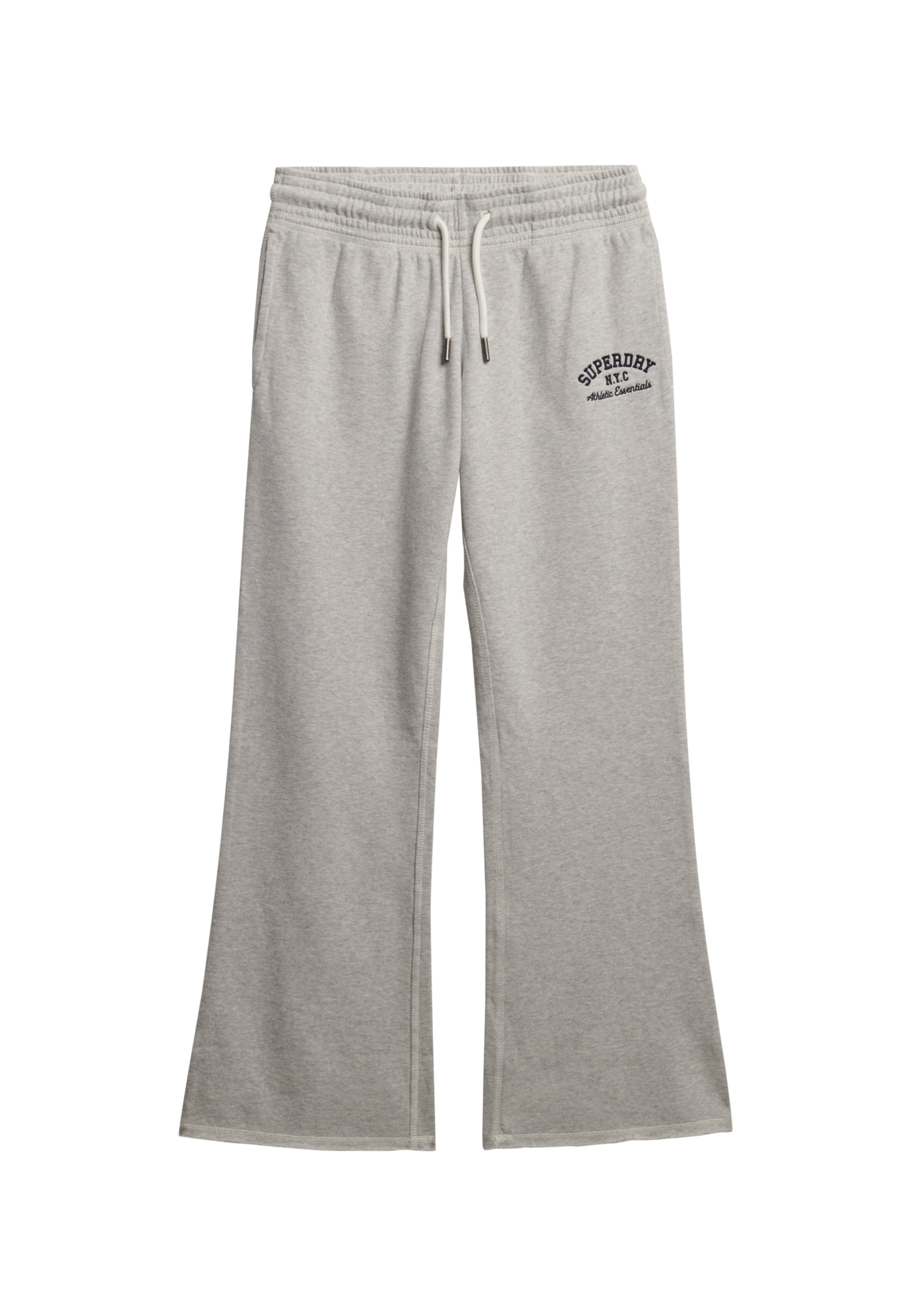 Athletic Embroidered Flare Joggers