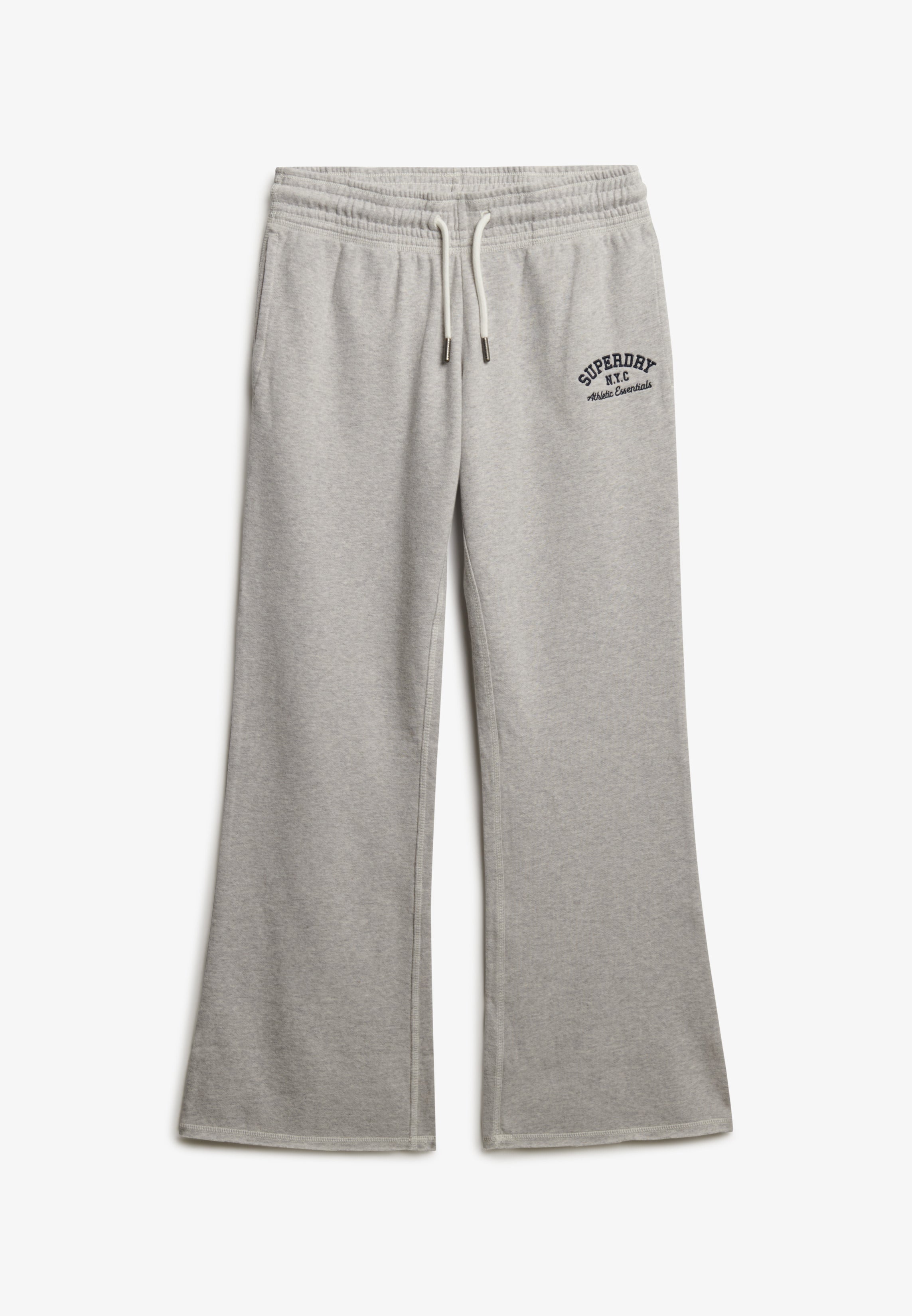 Athletic Embroidered Flare Joggers