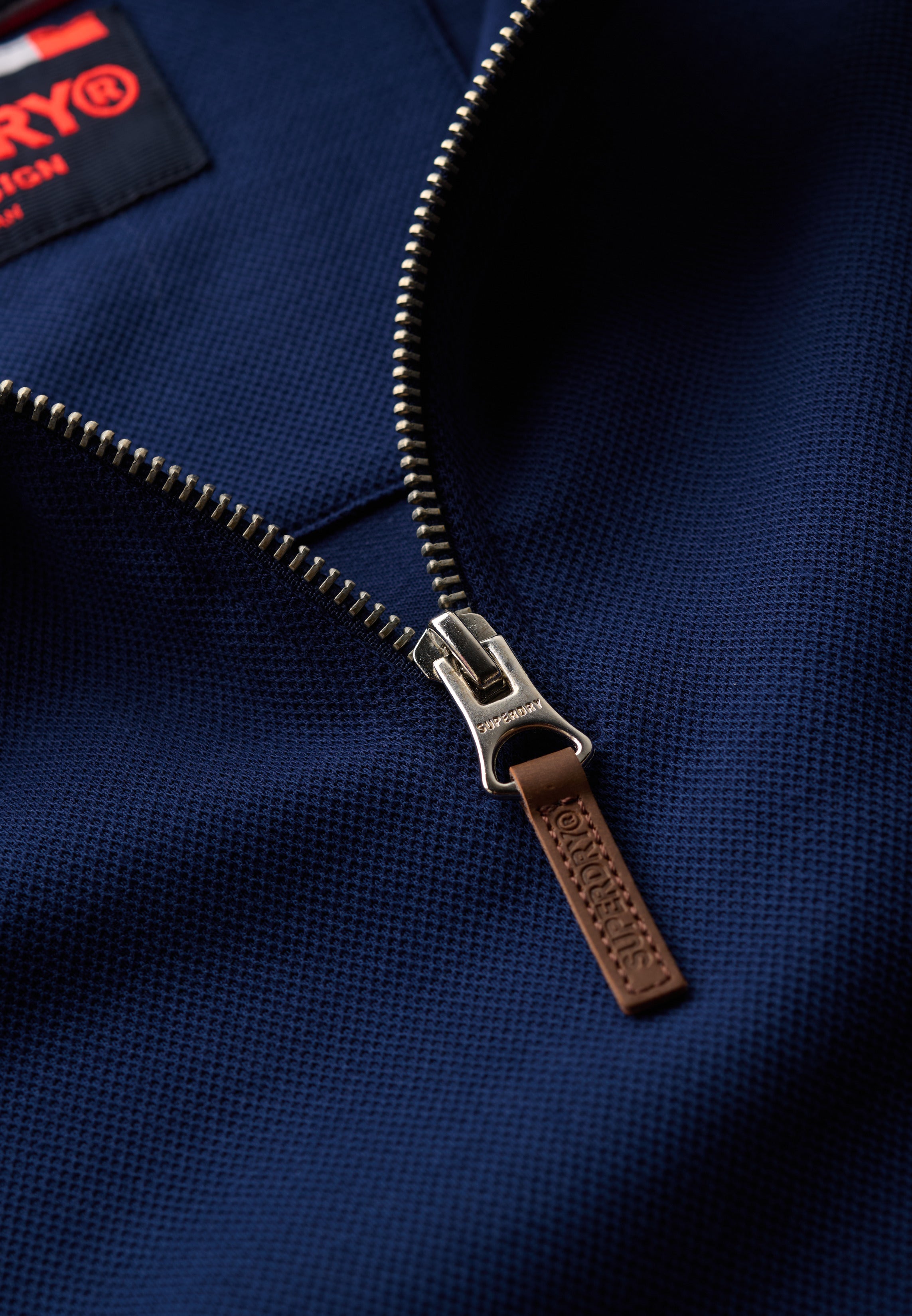 Core Pique Half Zip Sweatshirt