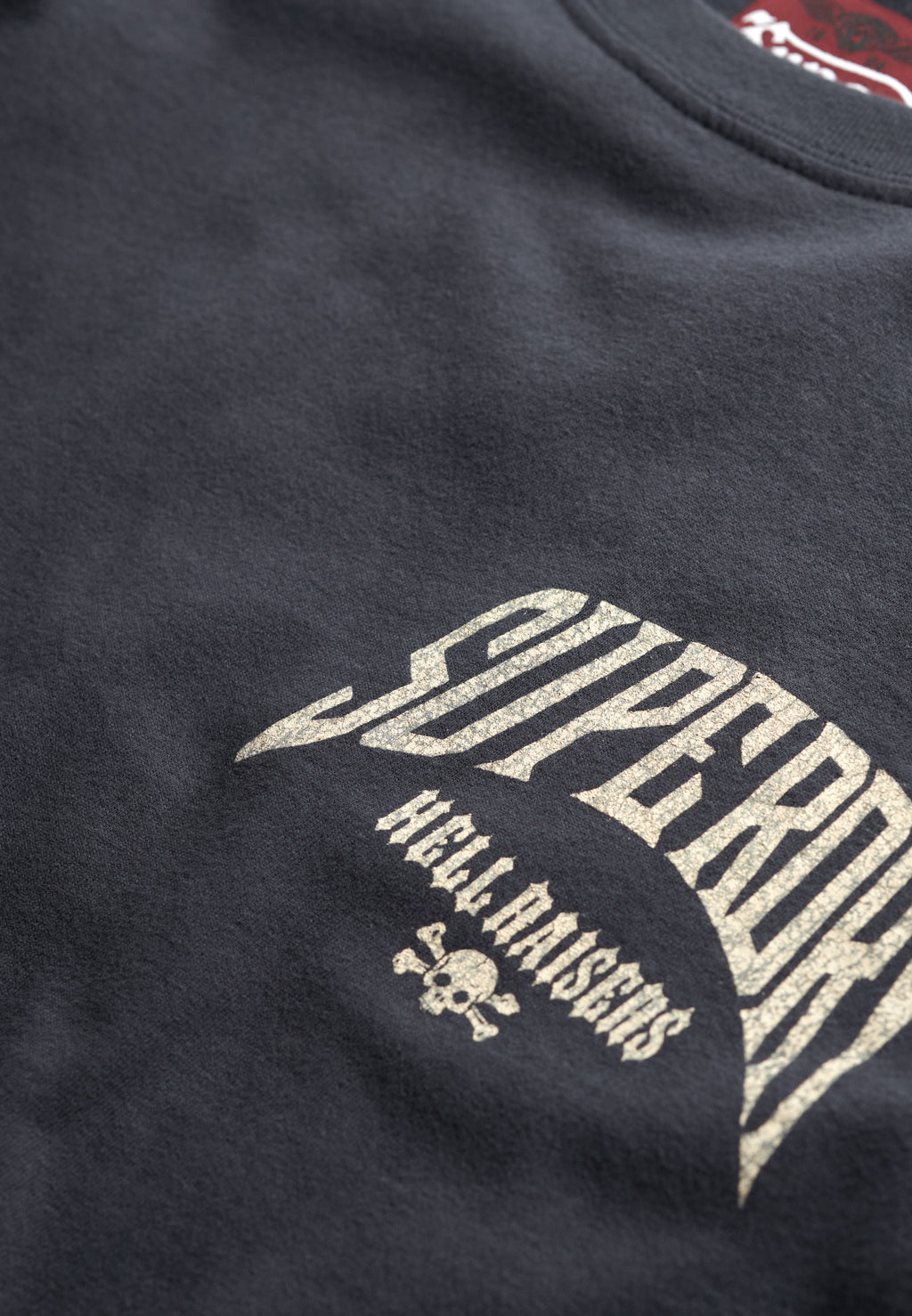 تيشيرت مريح بنمط موسيقى الروك للدراجات النارية