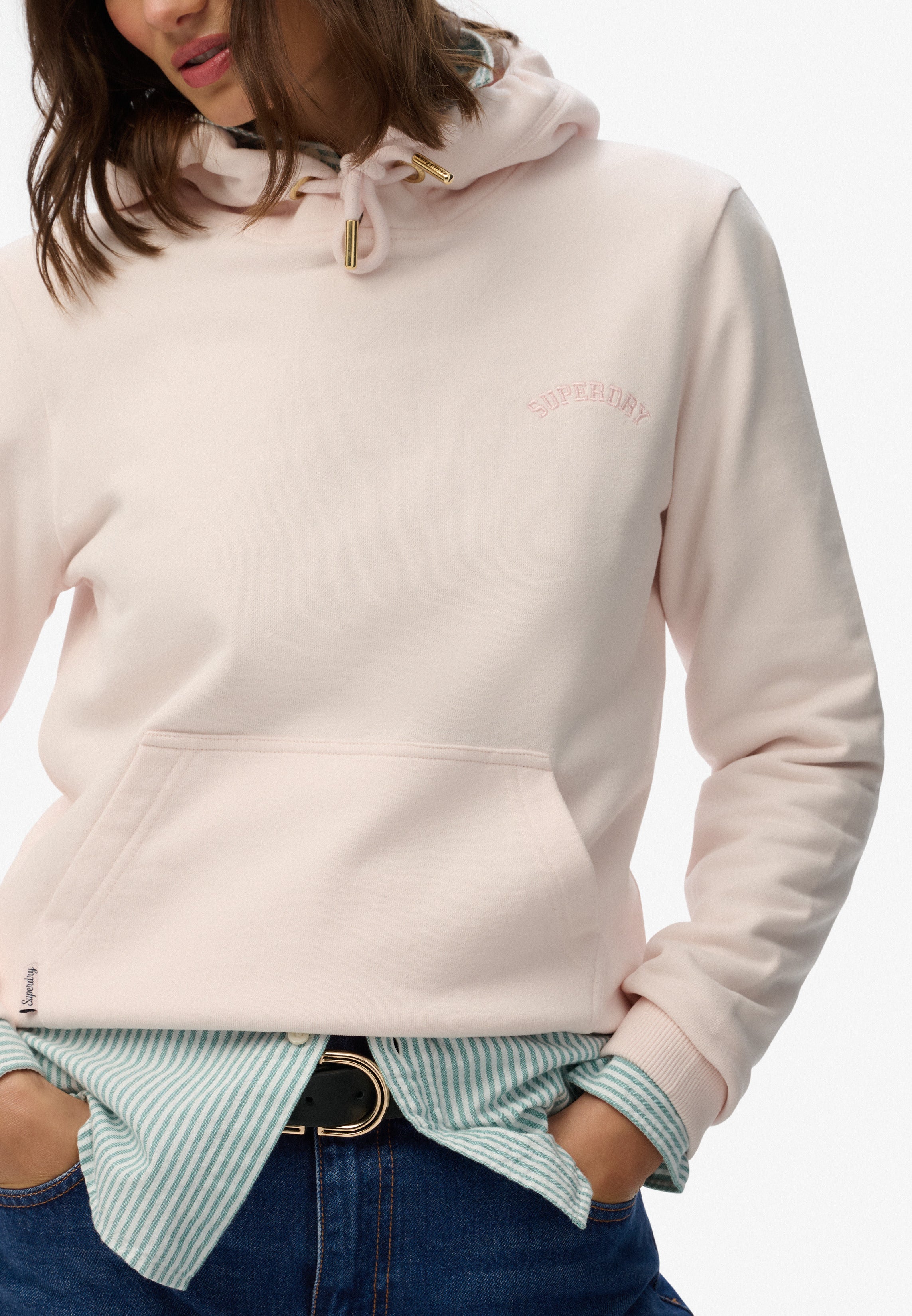 Essential Logo Embroidered Hoodie