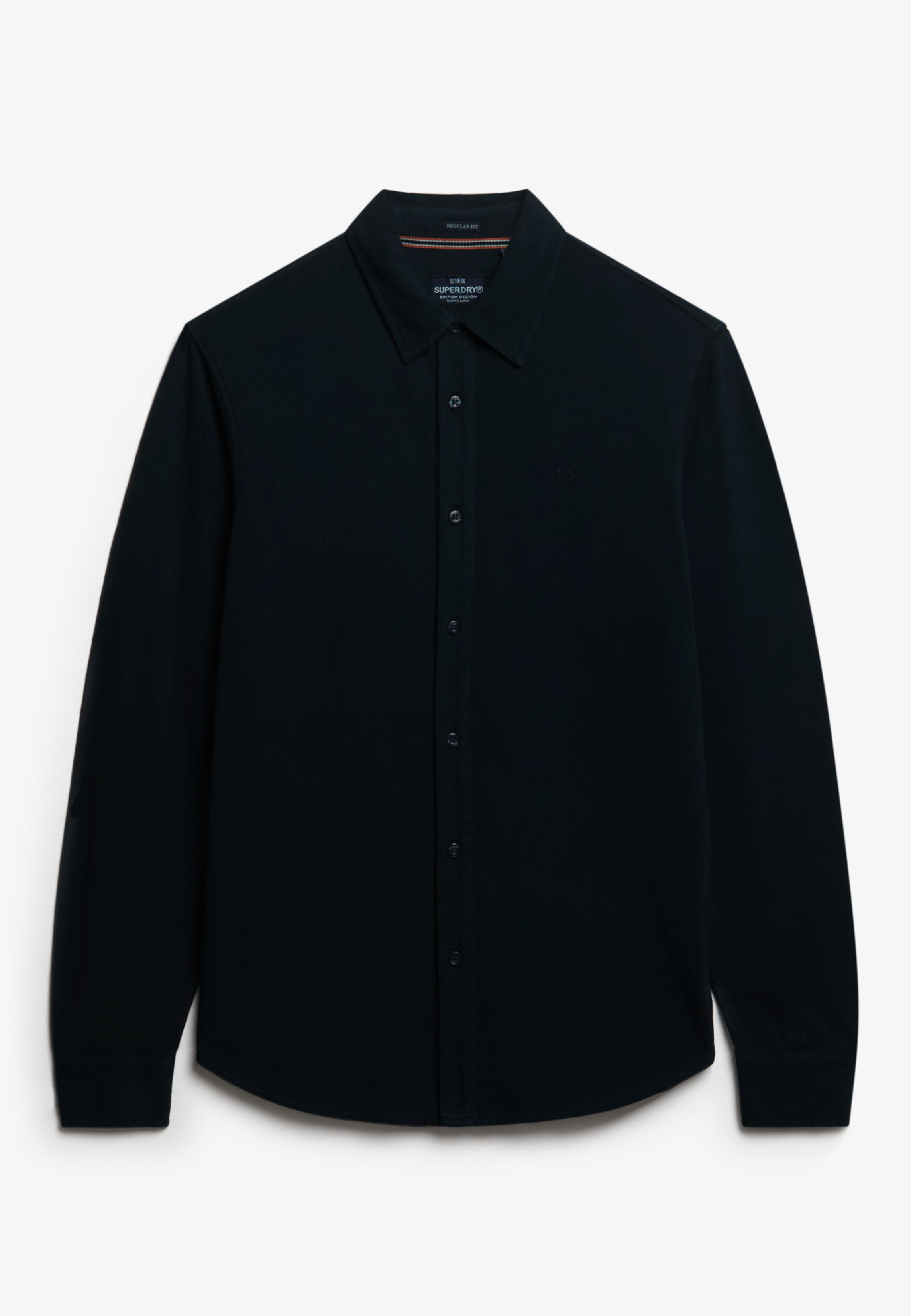 Vintage Destroy Pique Long Sleeve Shirt