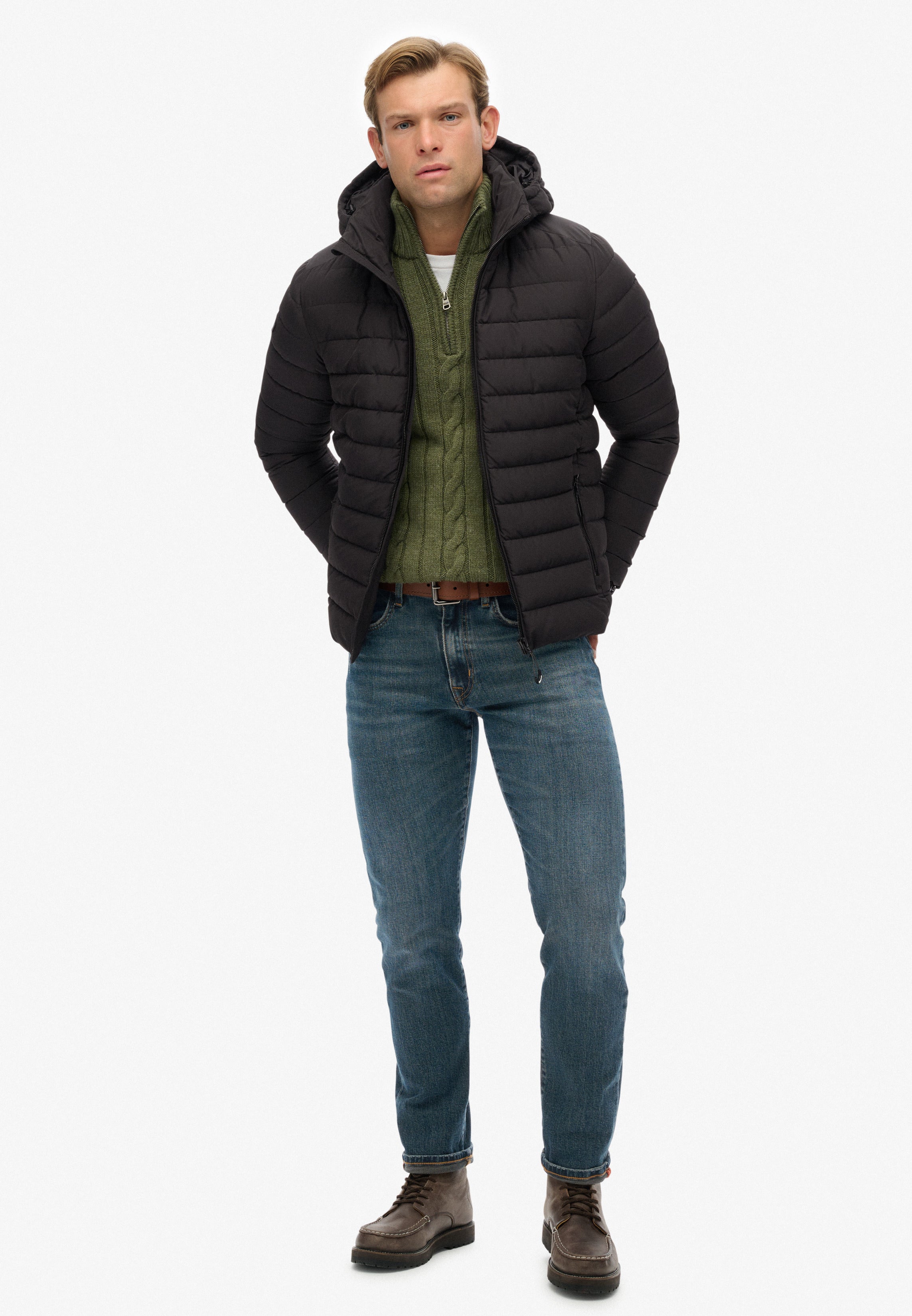 Hooded Fuji Padded Jacket