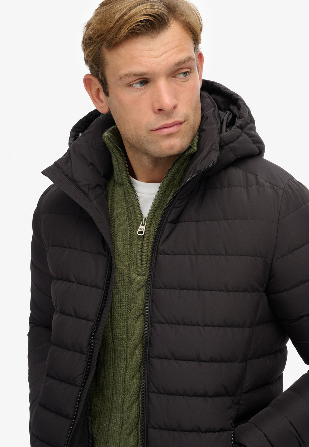 Hooded Fuji Padded Jacket