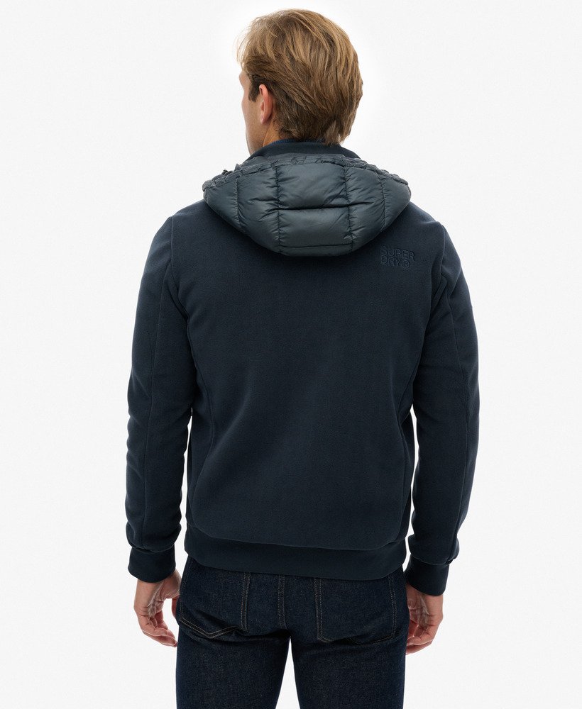 Hooded Storm Fleece Hybrid Jacket