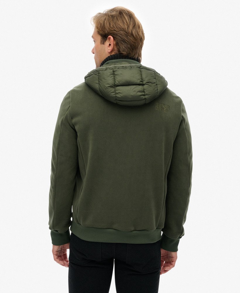 Hooded Storm Fleece Hybrid Jacket