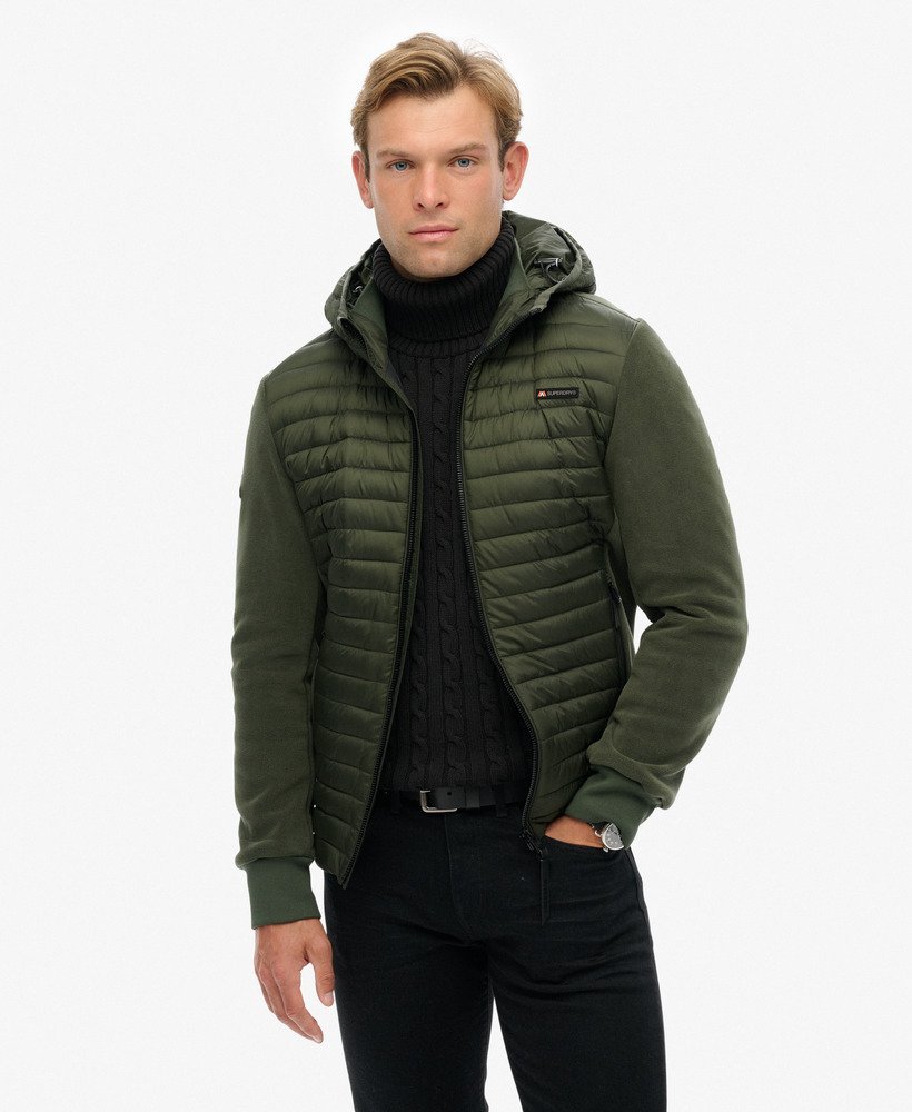 Hooded Storm Fleece Hybrid Jacket