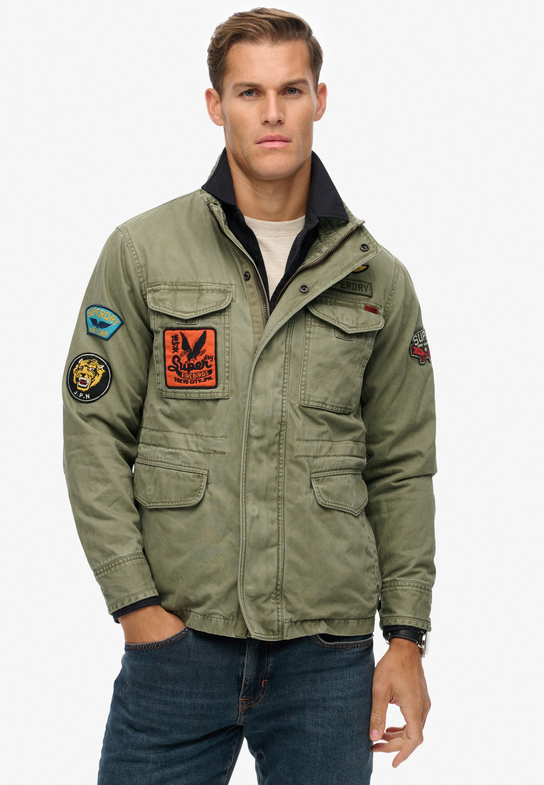 Patched M65 Jacket