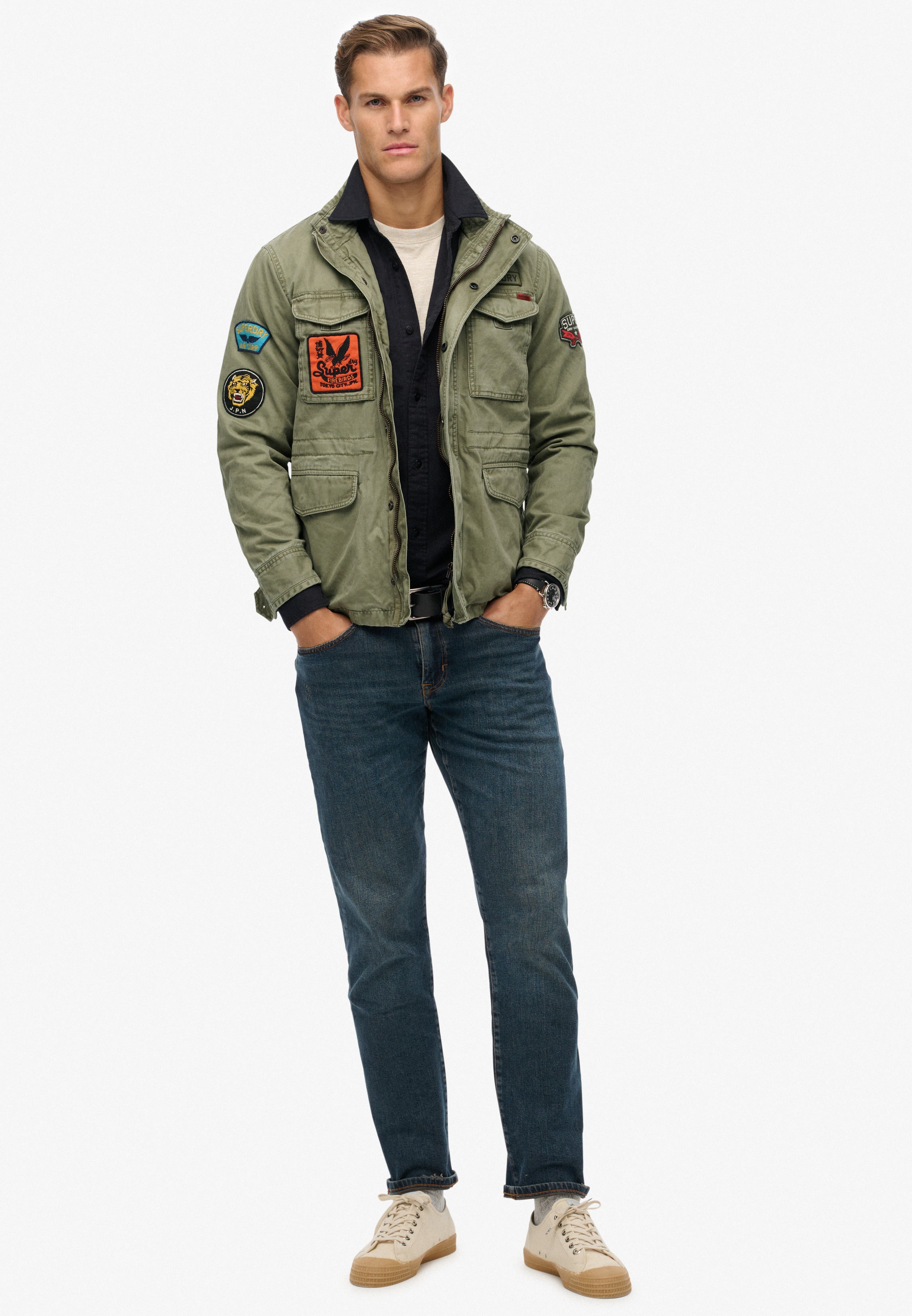 Patched M65 Jacket