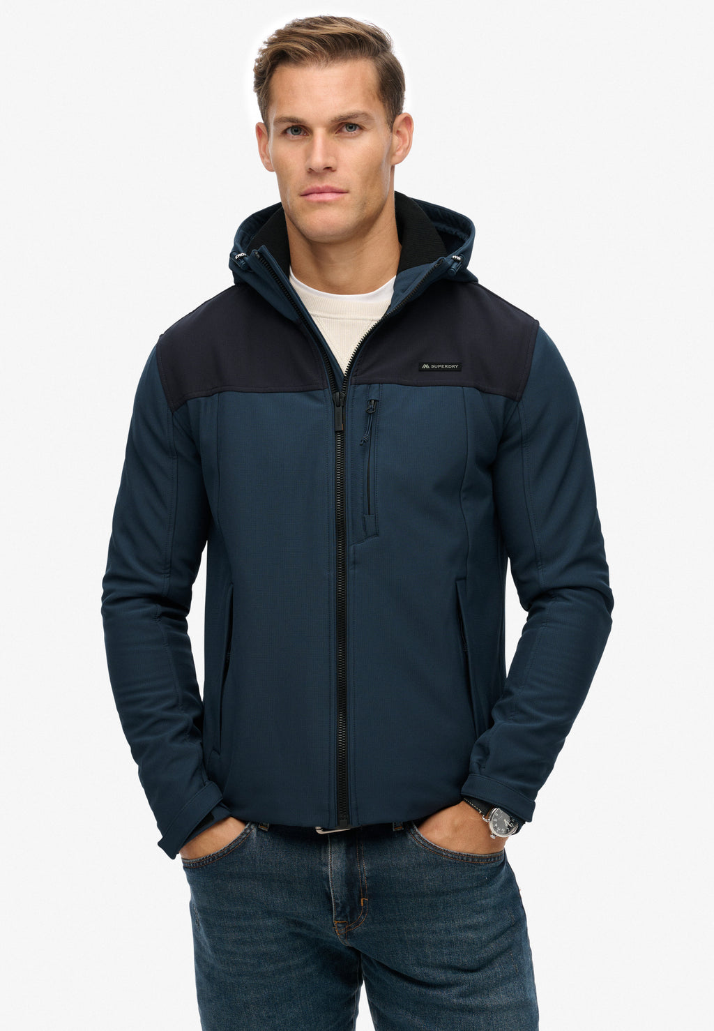 Hooded Soft Shell Trekker Jacket