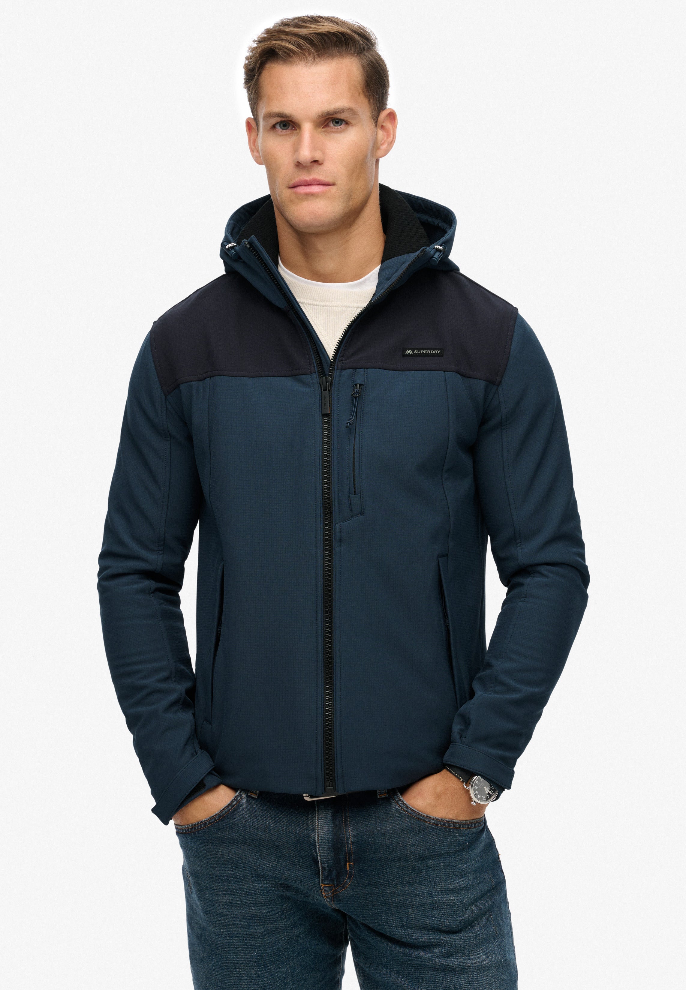 Hooded Soft Shell Trekker Jacket