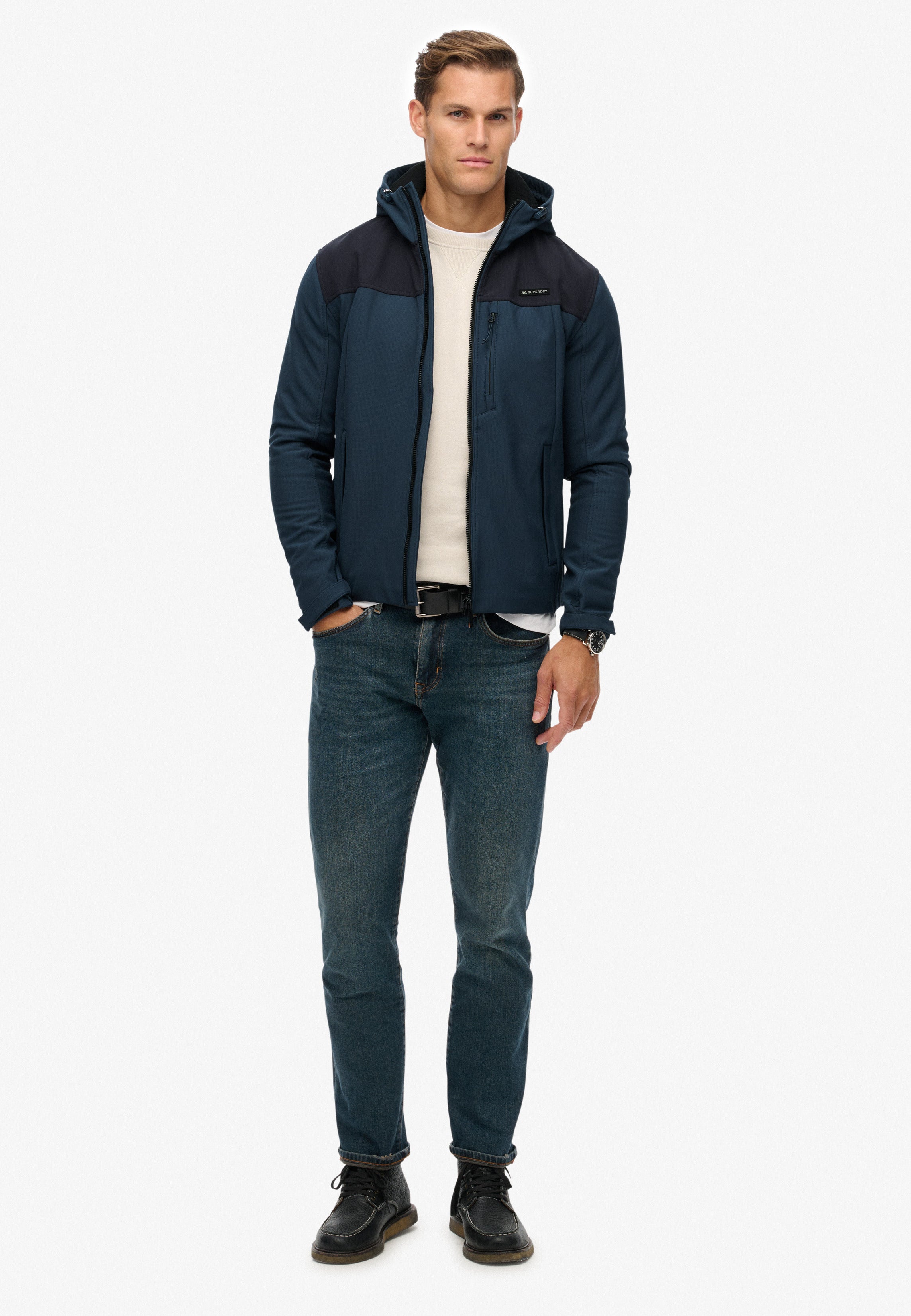 Hooded Soft Shell Trekker Jacket