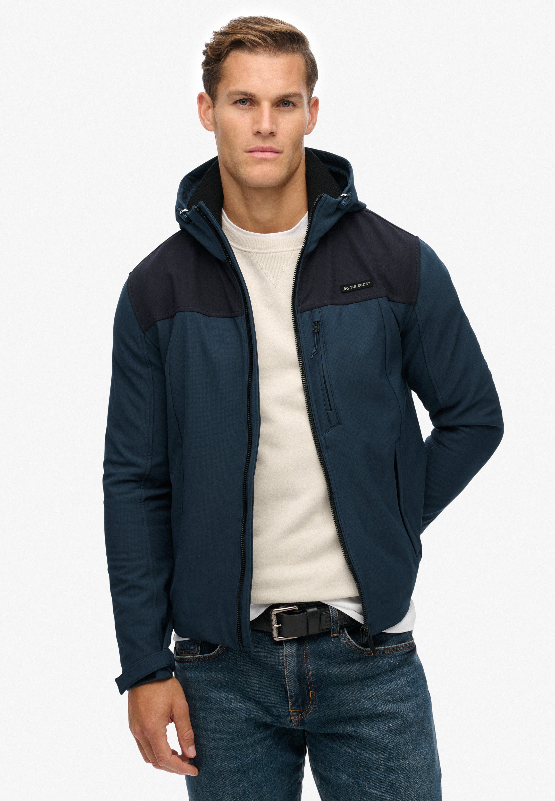 Hooded Soft Shell Trekker Jacket