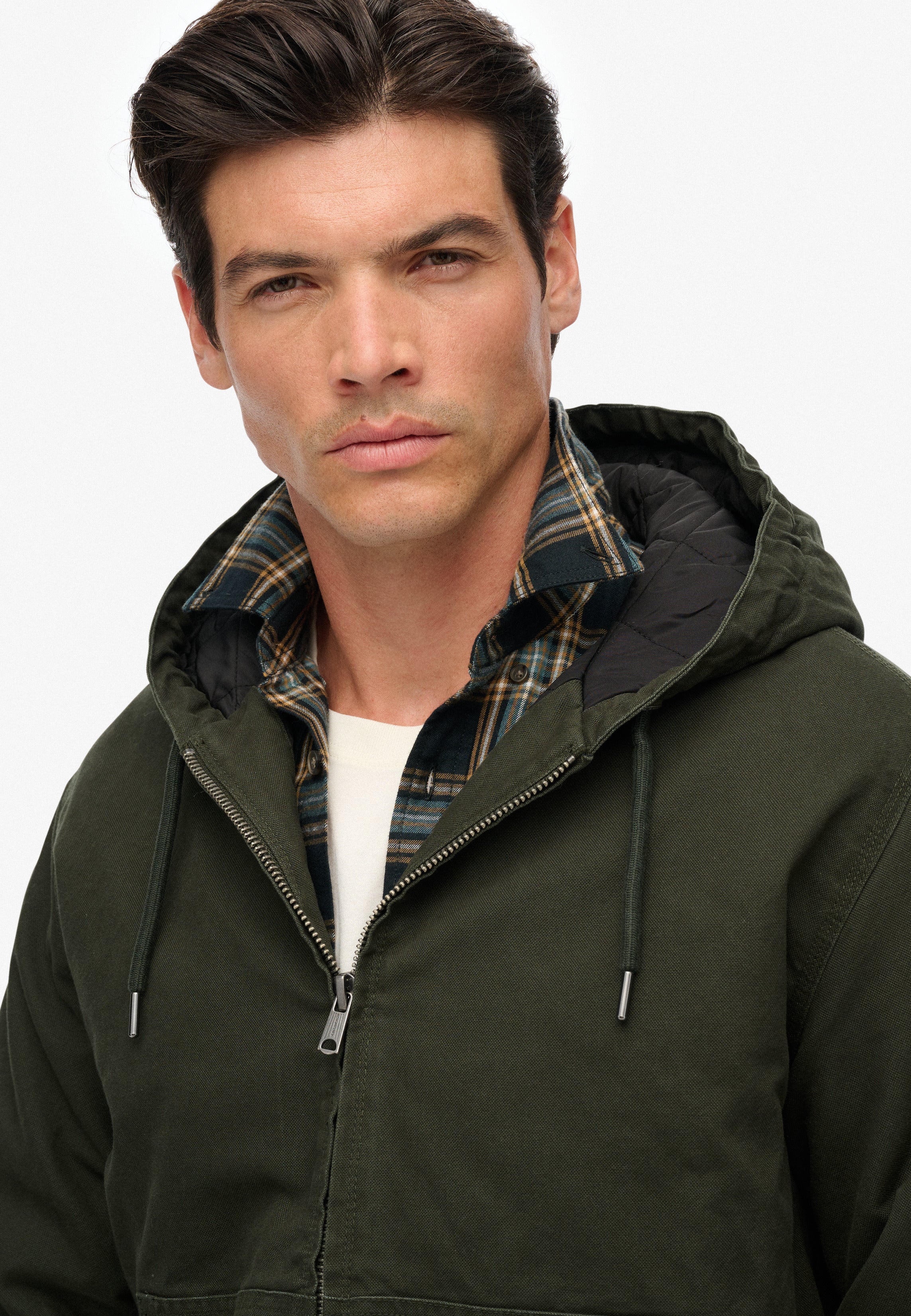 Canvas Surplus Hooded Jacket