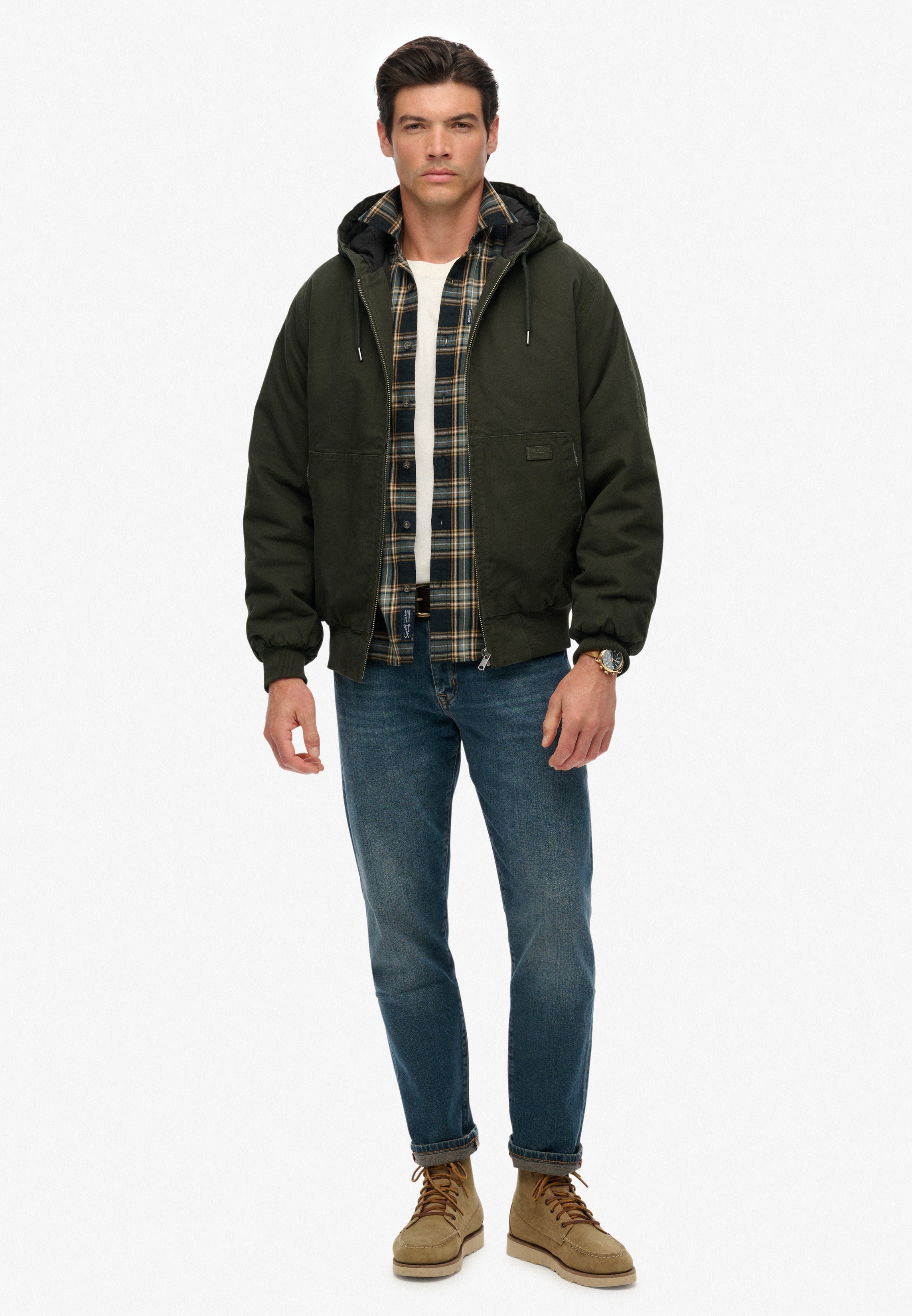 Canvas Surplus Hooded Jacket