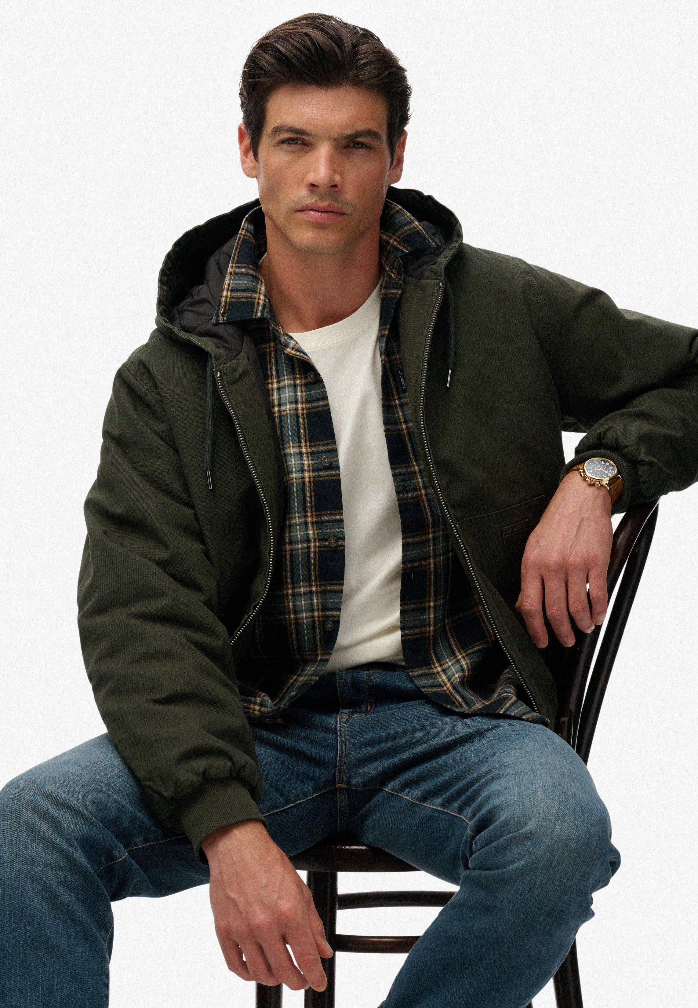 Canvas Surplus Hooded Jacket