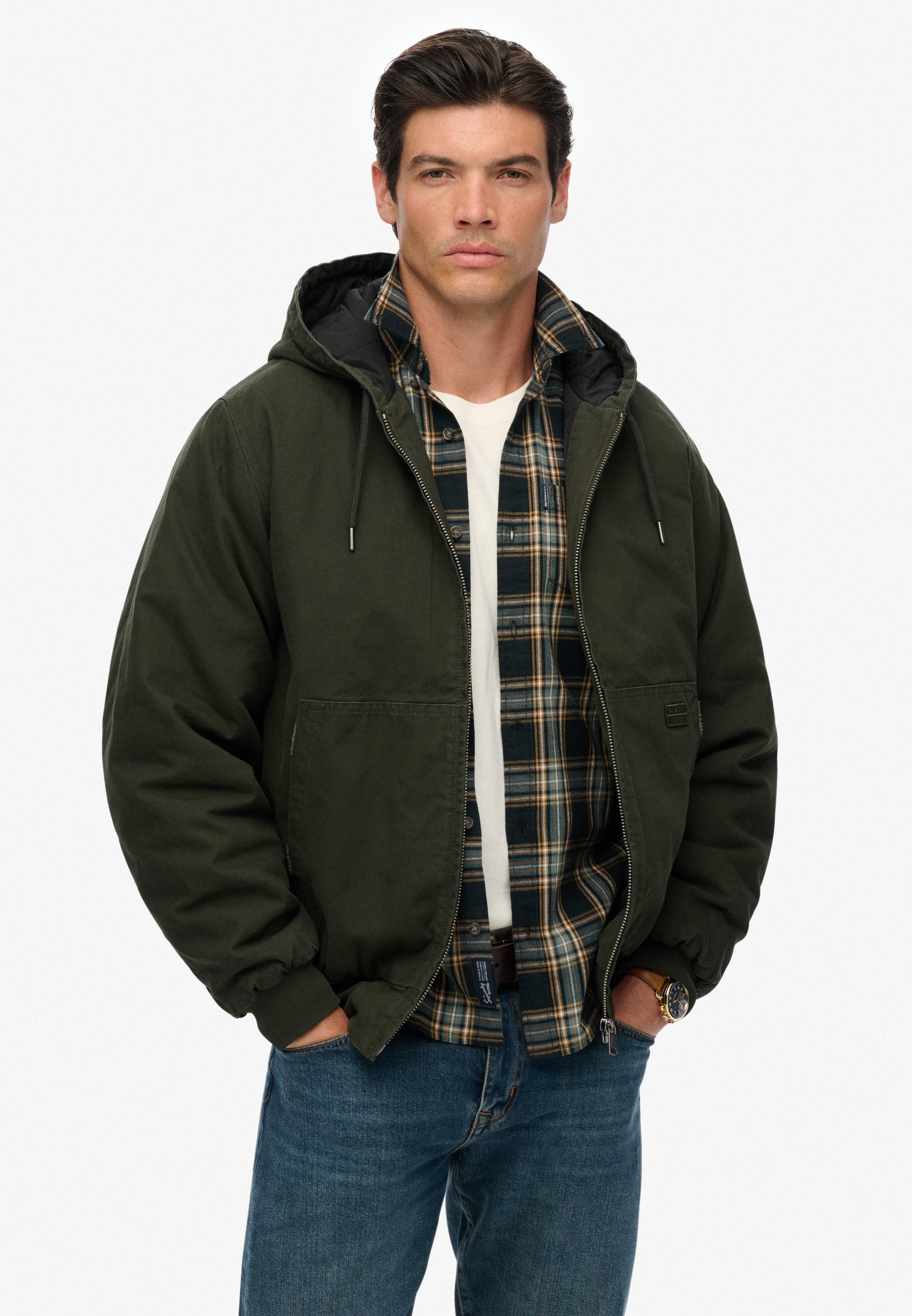 Canvas Surplus Hooded Jacket