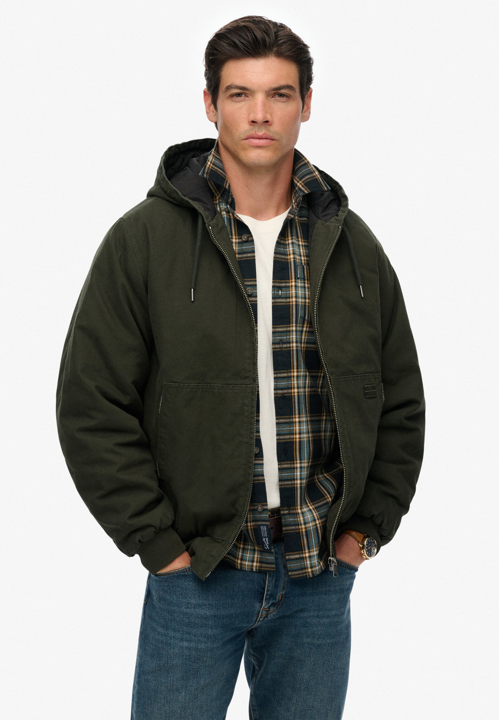 Canvas Surplus Hooded Jacket