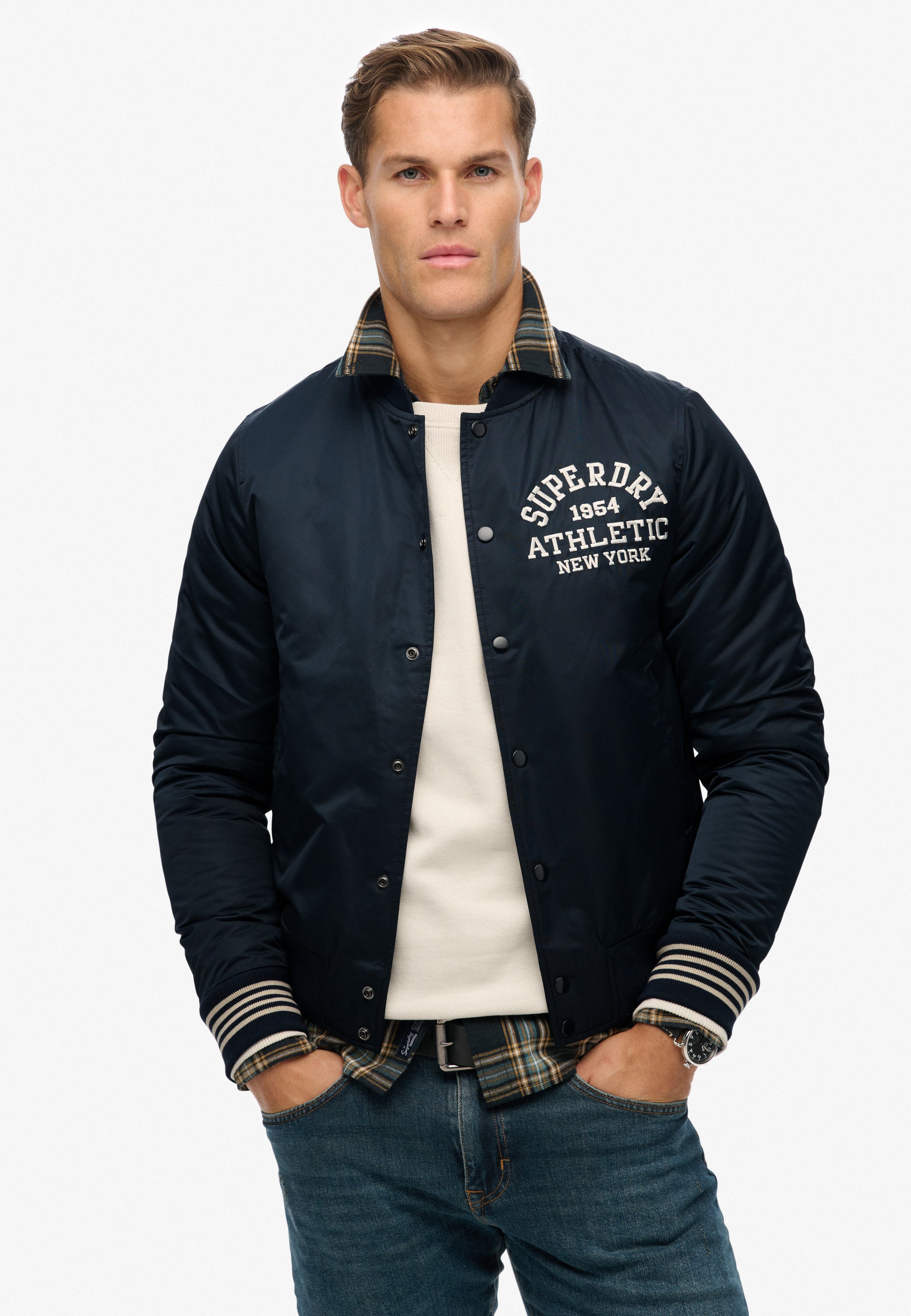 Athletic Varsity Bomber Jacket