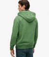 Essential Logo Half Brushed Zip Hoodie