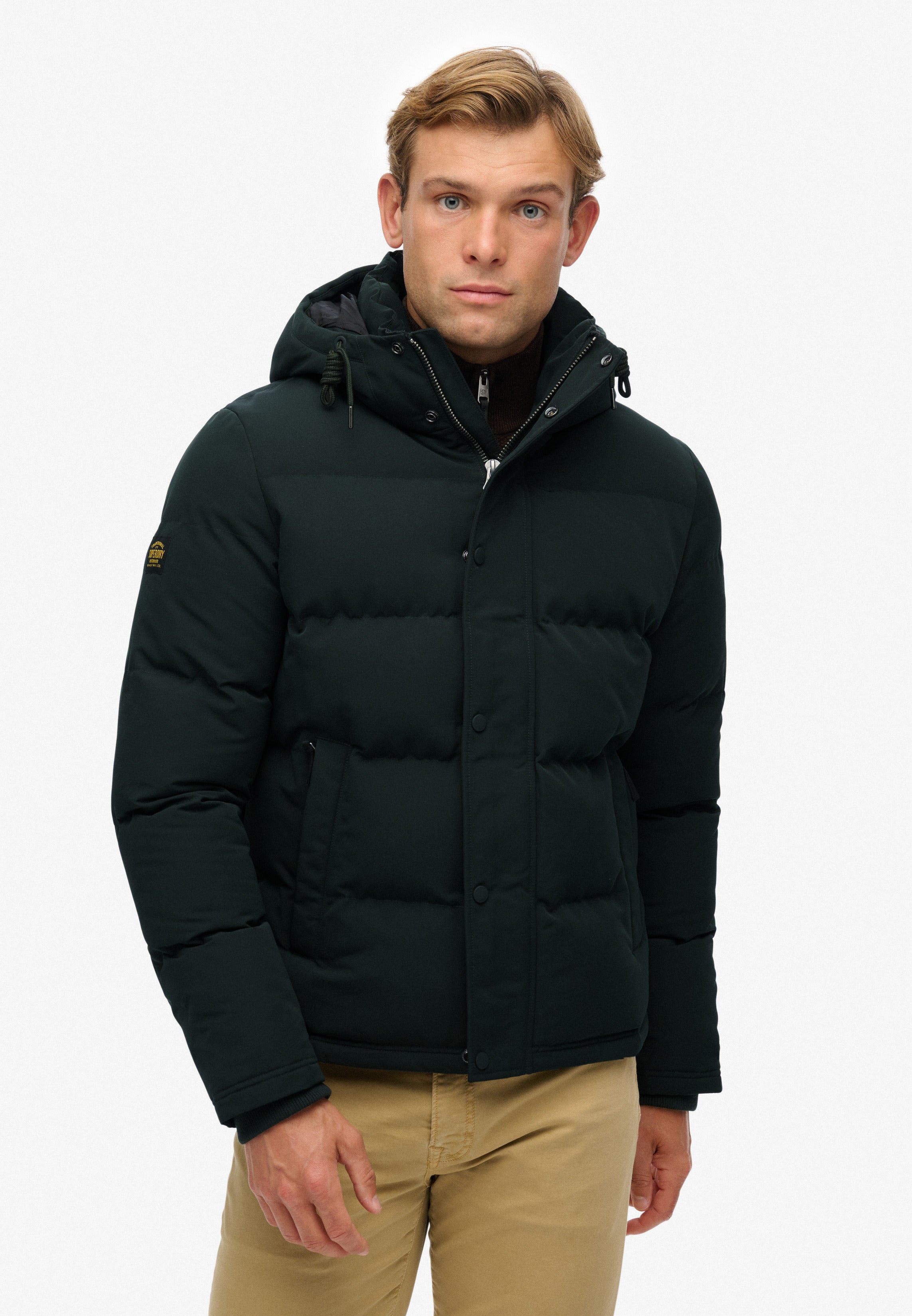 Everest Short Hooded Puffer Jacket