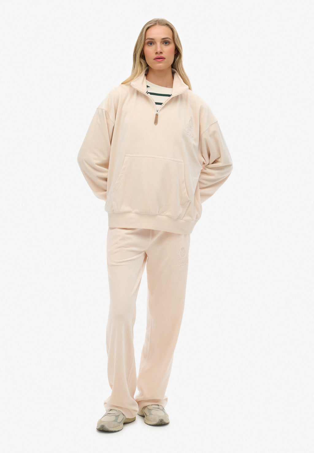 Country Club Velour Quarter Zip