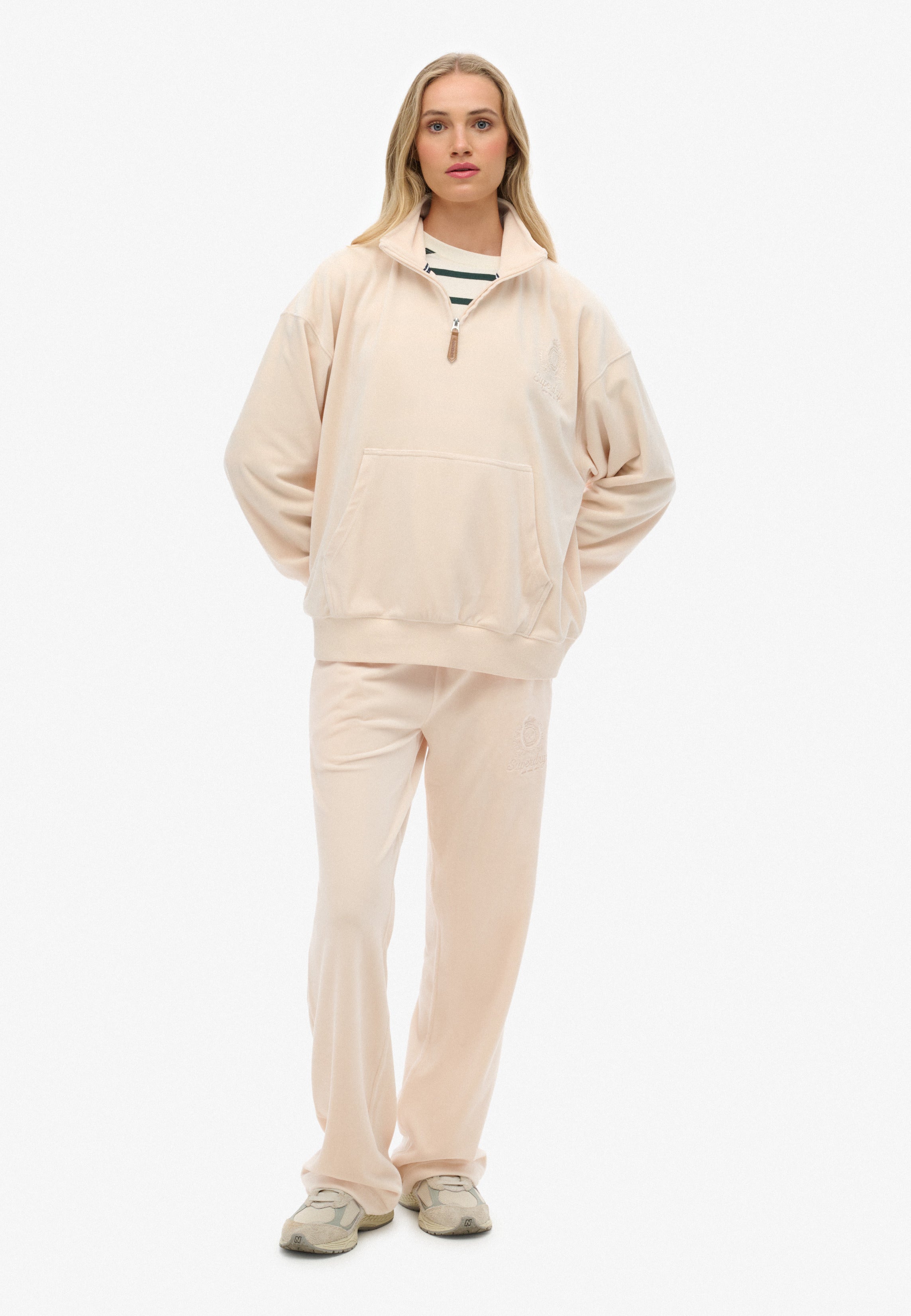 Country Club Velour Quarter Zip