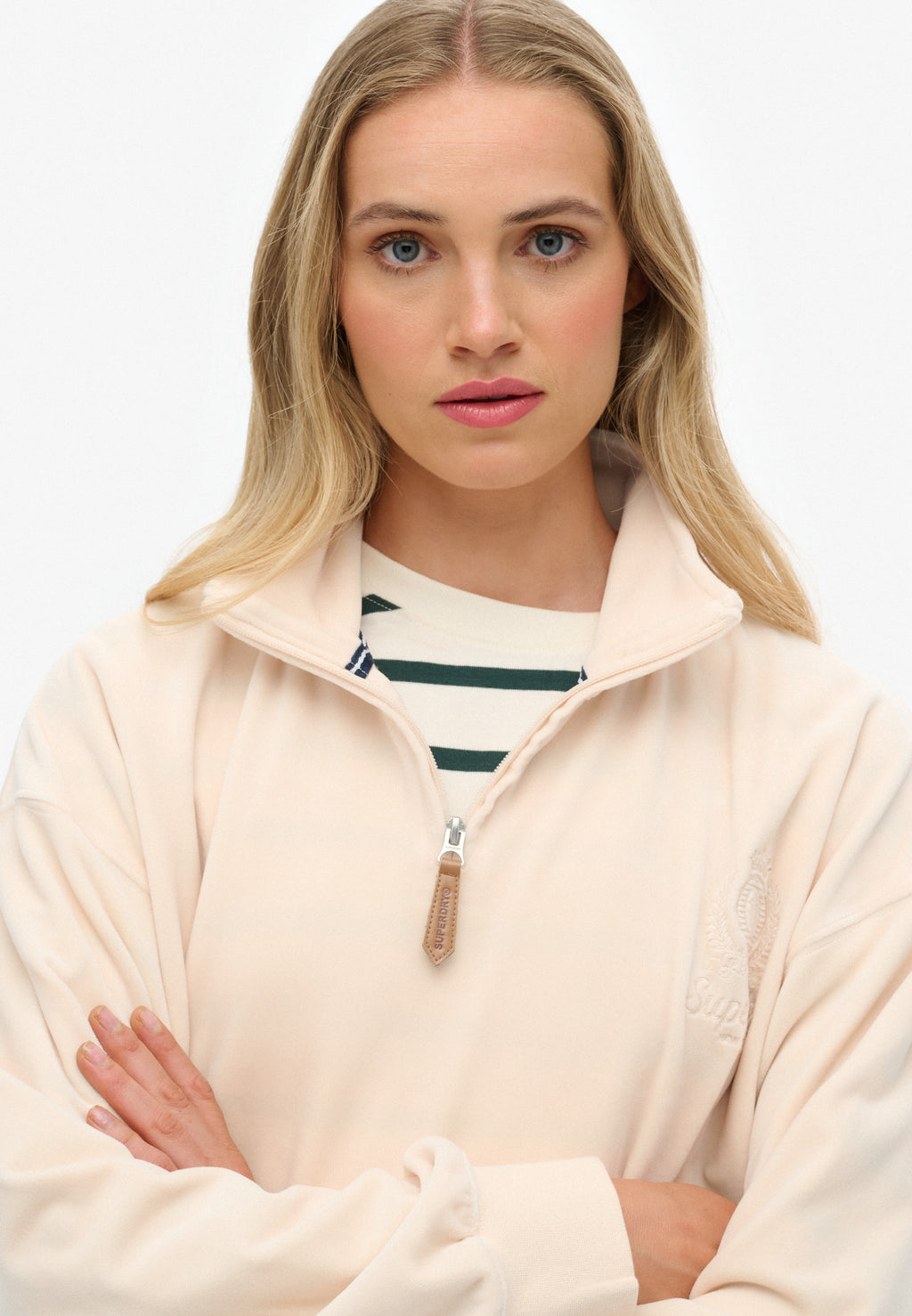 Country Club Velour Quarter Zip