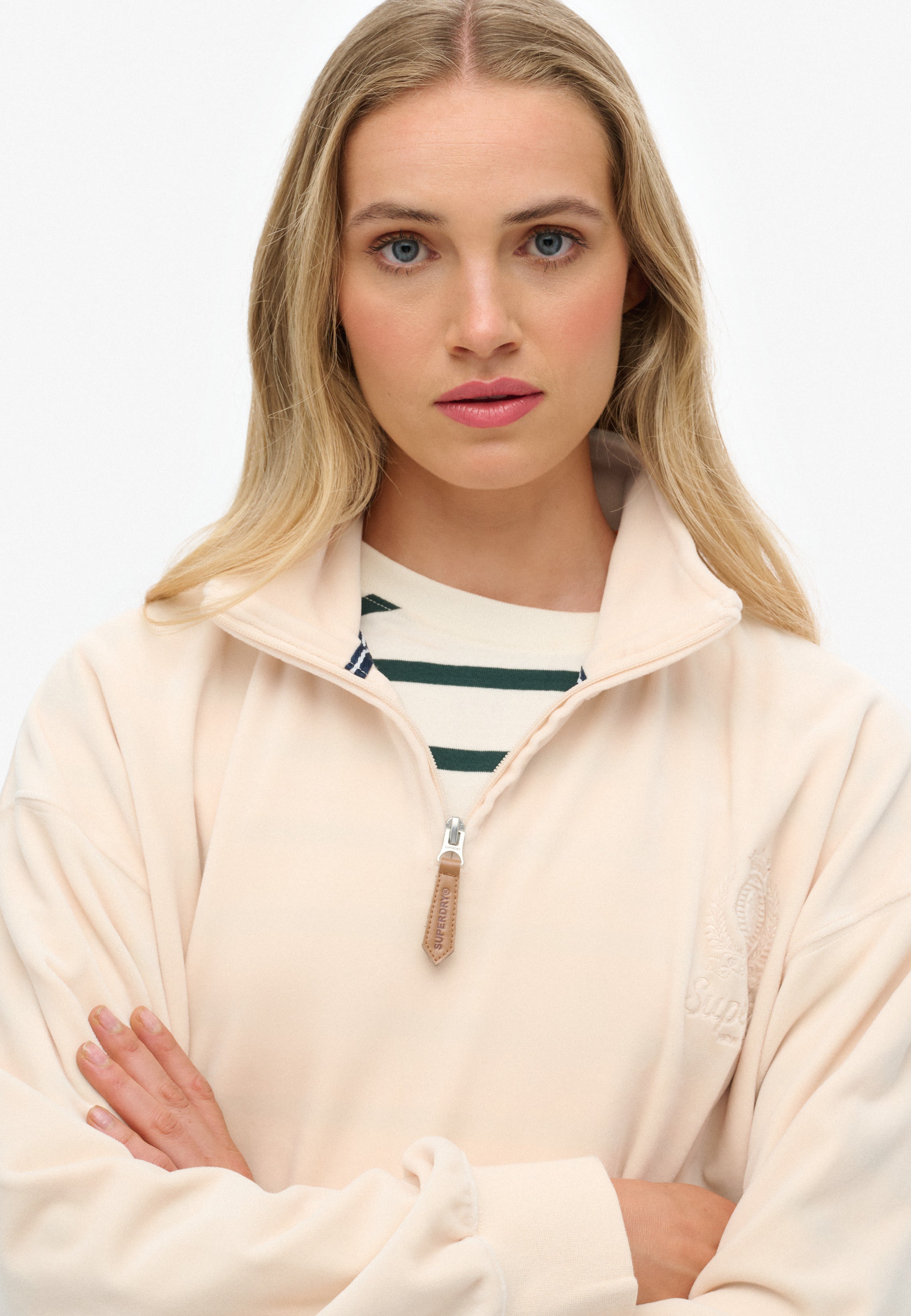 Country Club Velour Quarter Zip