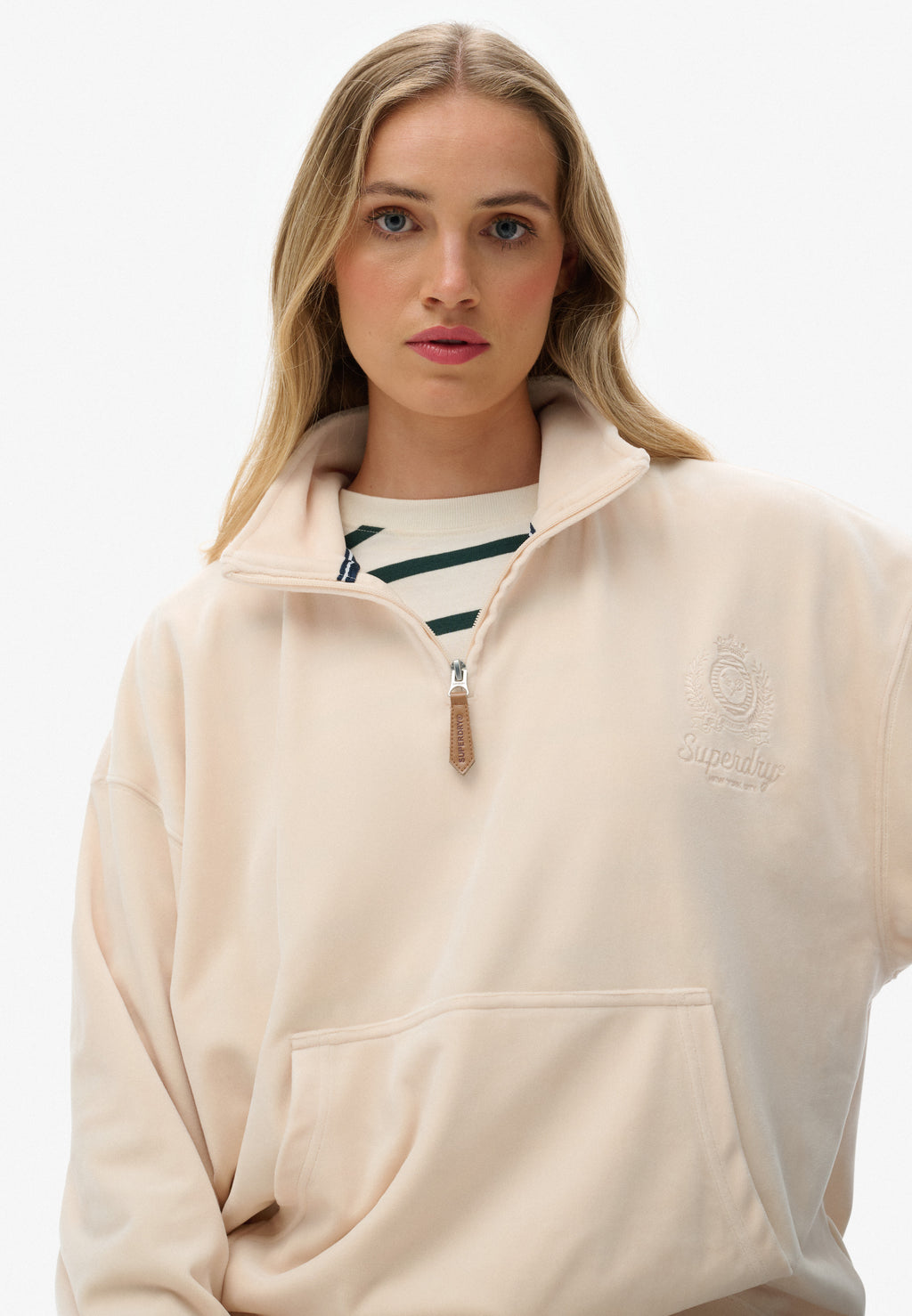 Country Club Velour Quarter Zip