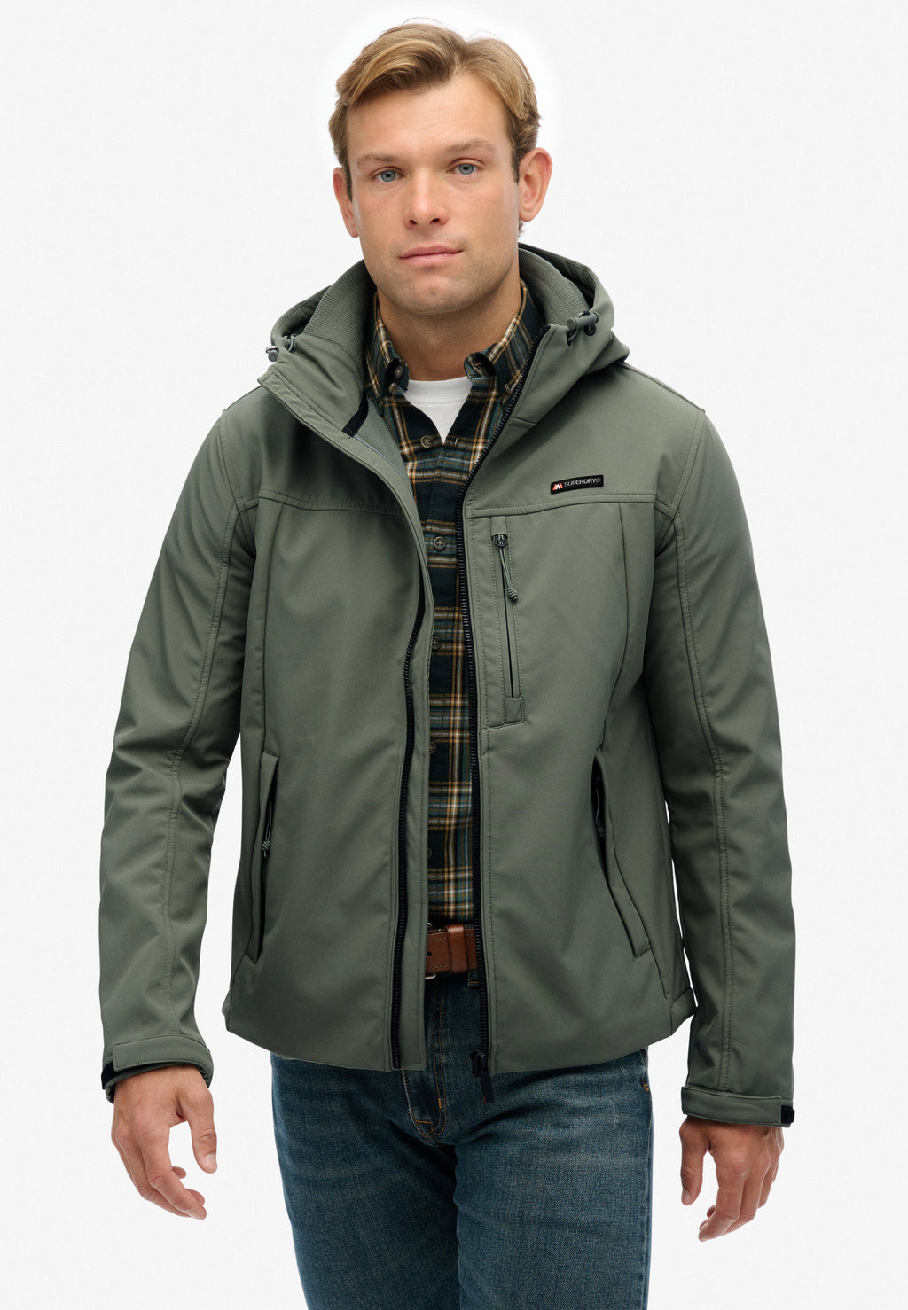 Hooded Soft Shell Trekker Jacket