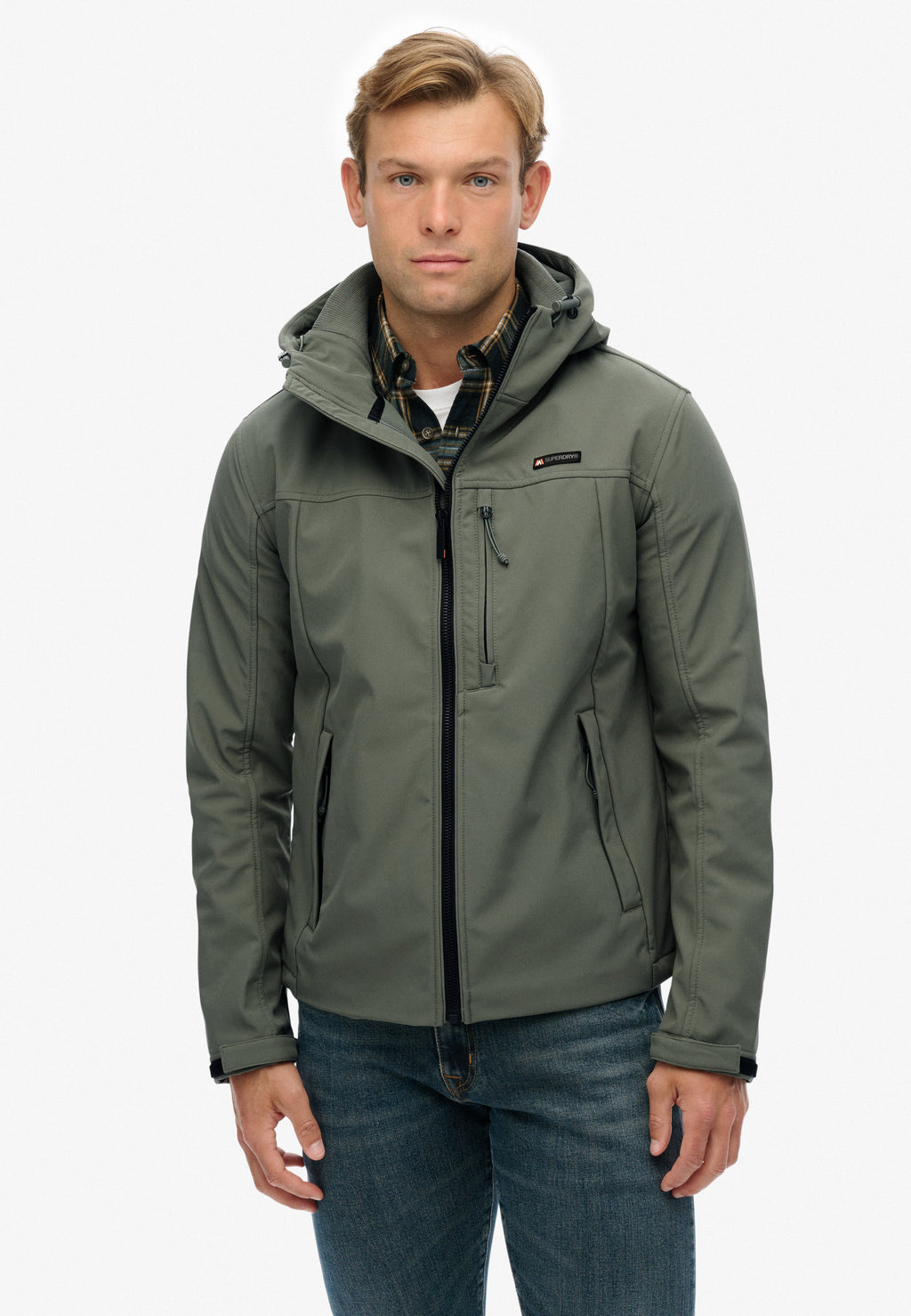 Hooded Soft Shell Trekker Jacket