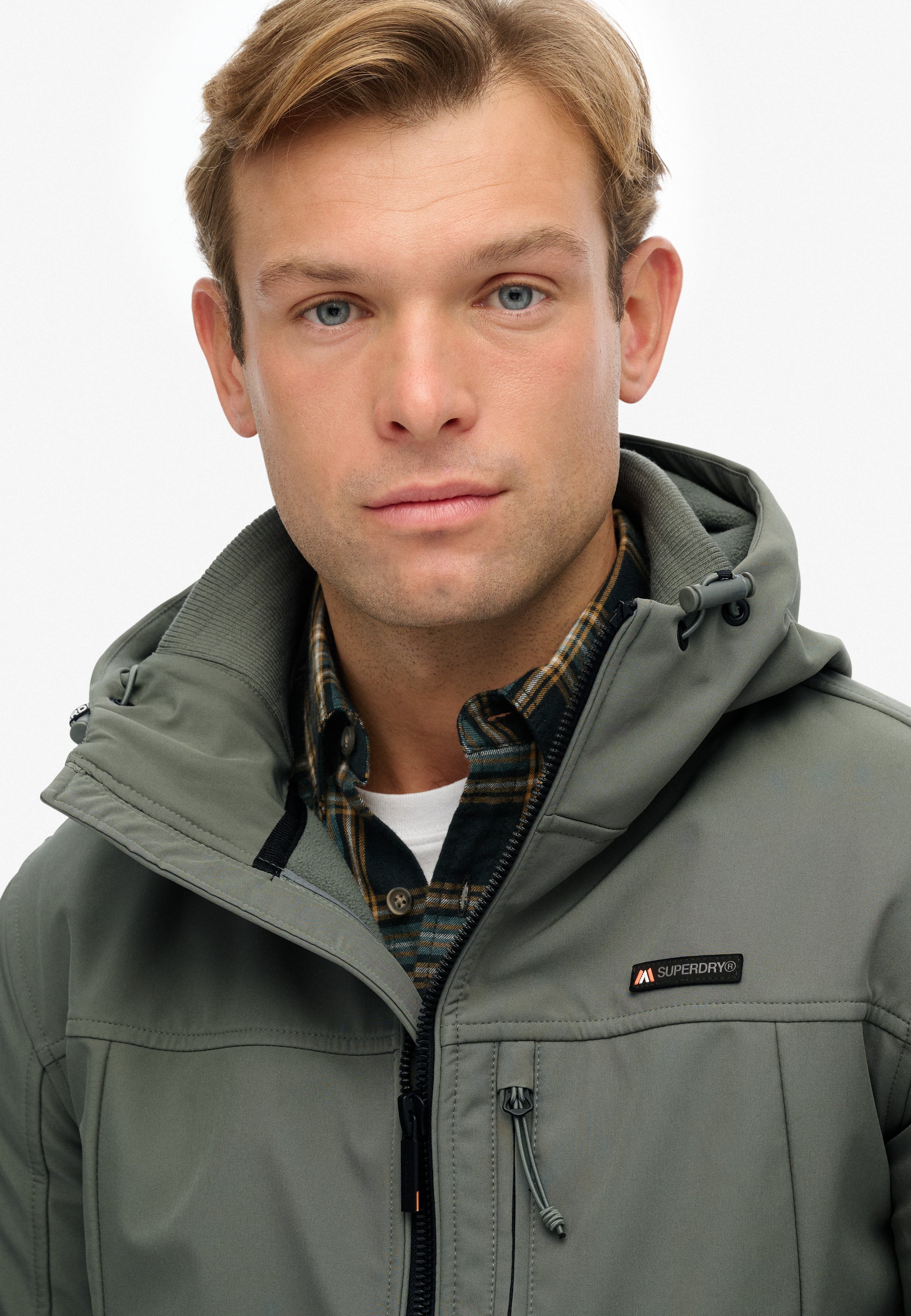 Hooded Soft Shell Trekker Jacket