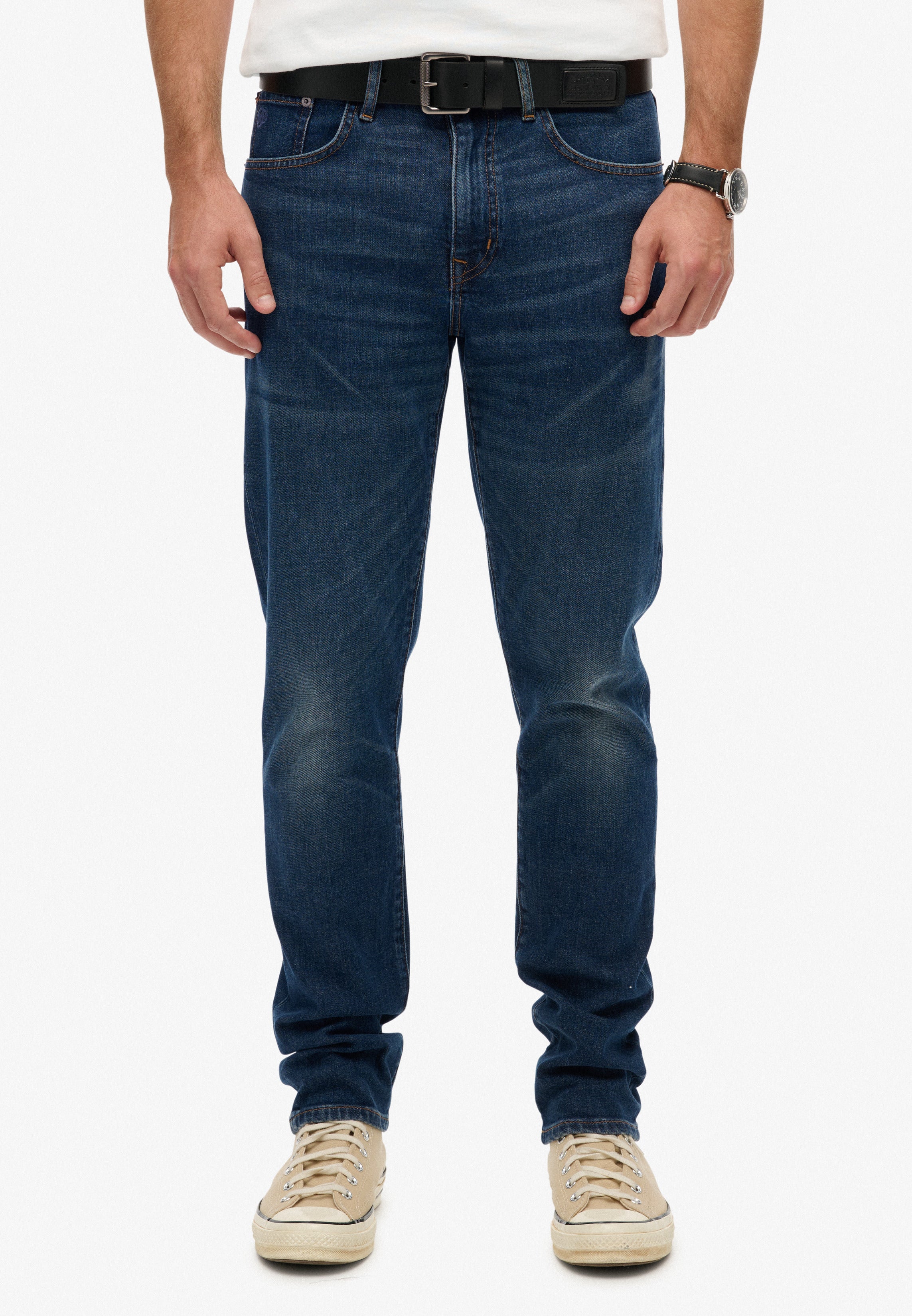 Organic Cotton Vintage Slim Straight Jeans