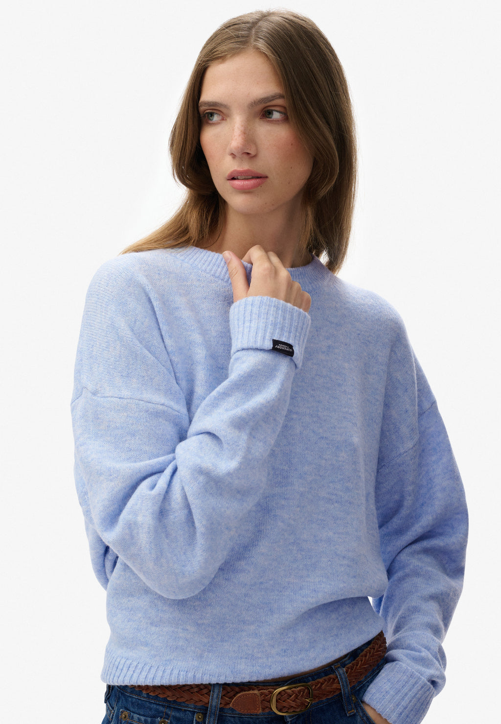 Slouchy Crew Neck Jumper