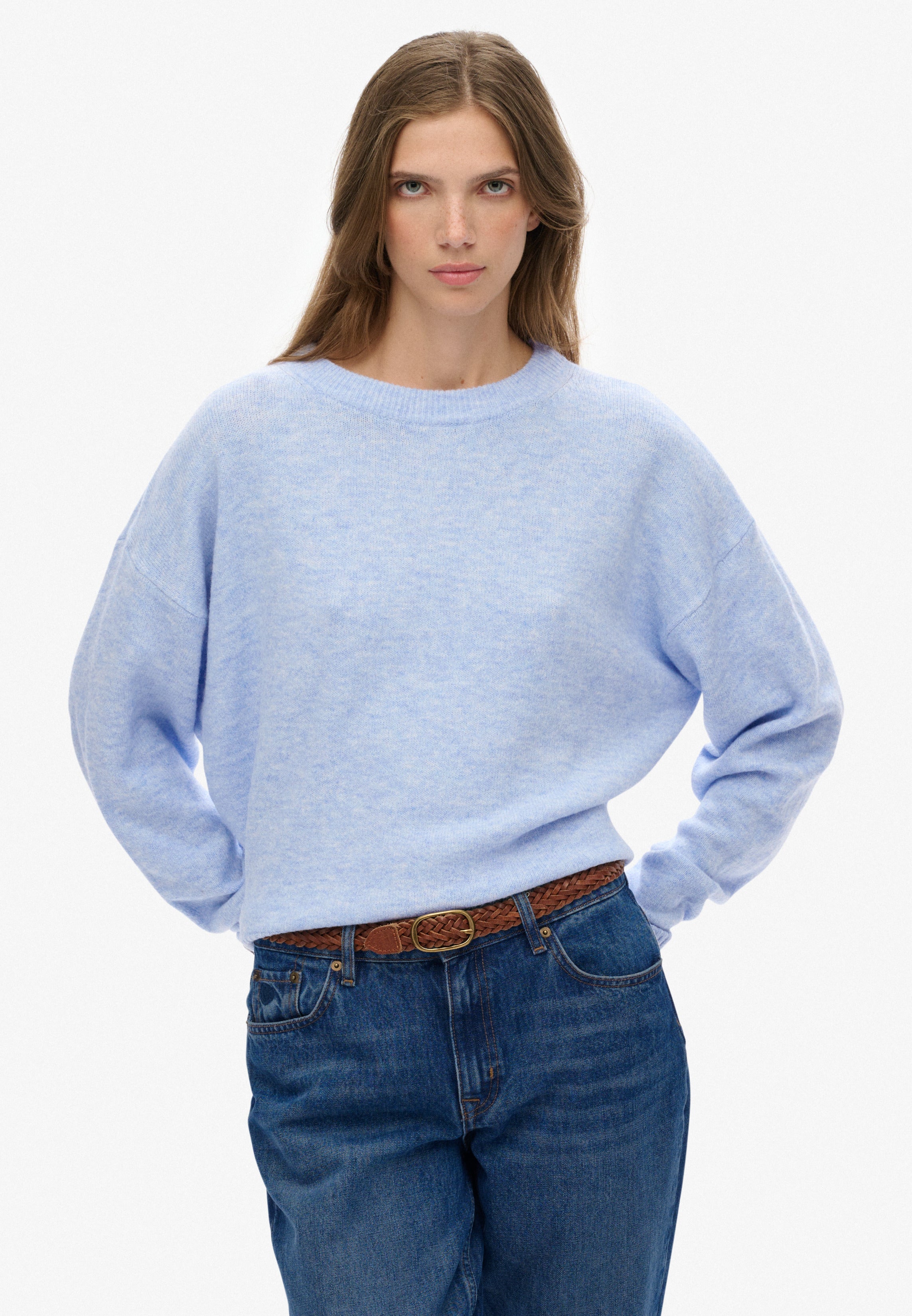 Slouchy Crew Neck Jumper