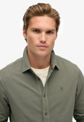 Vintage Destroy Pique Long Sleeve Shirt