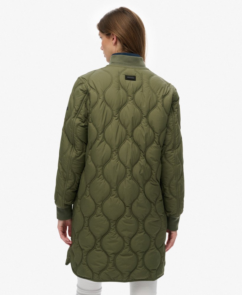 Longline Quilted Liner Jacket