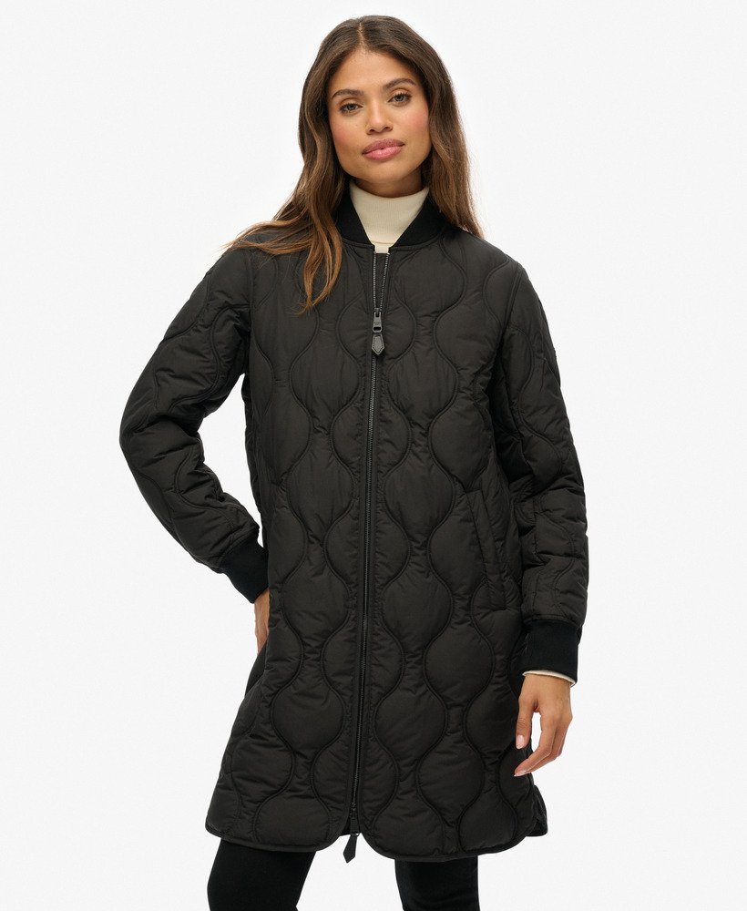 Longline Quilted Liner Jacket